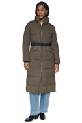 MAXI PUFFER WITH BELT