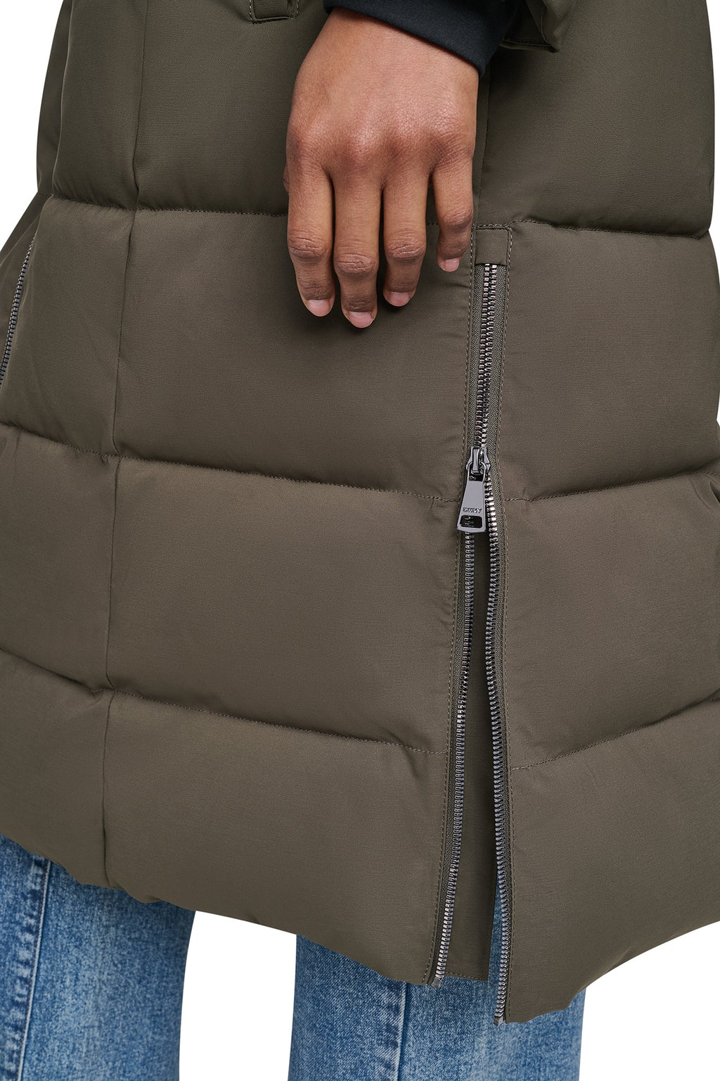 MAXI PUFFER WITH BELT