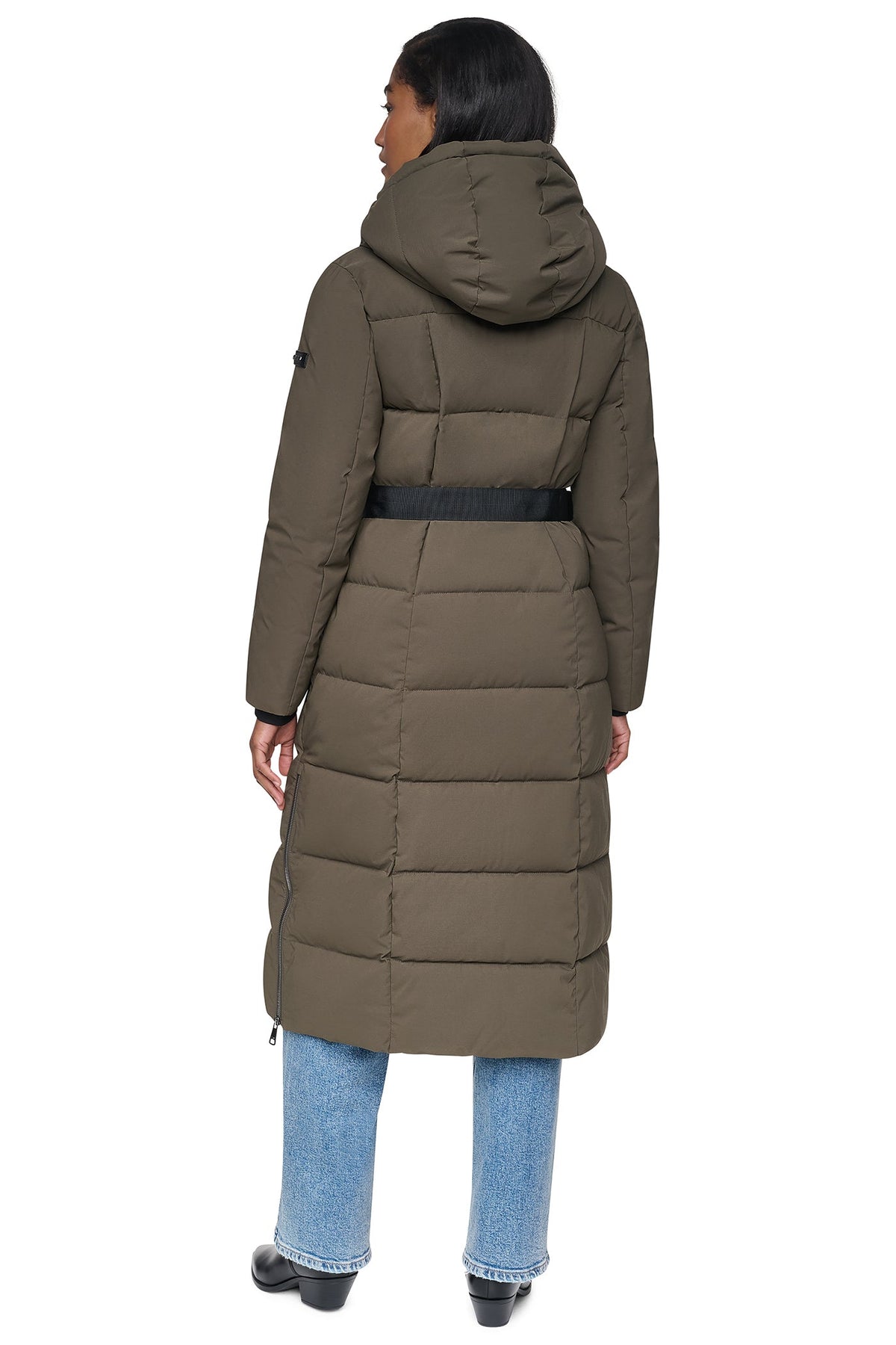 MAXI PUFFER WITH BELT