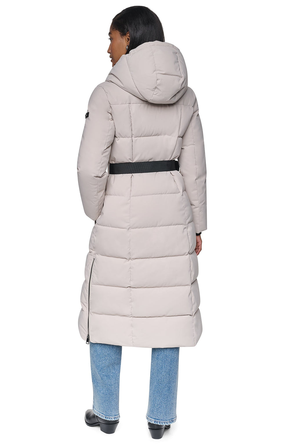 MAXI PUFFER WITH BELT