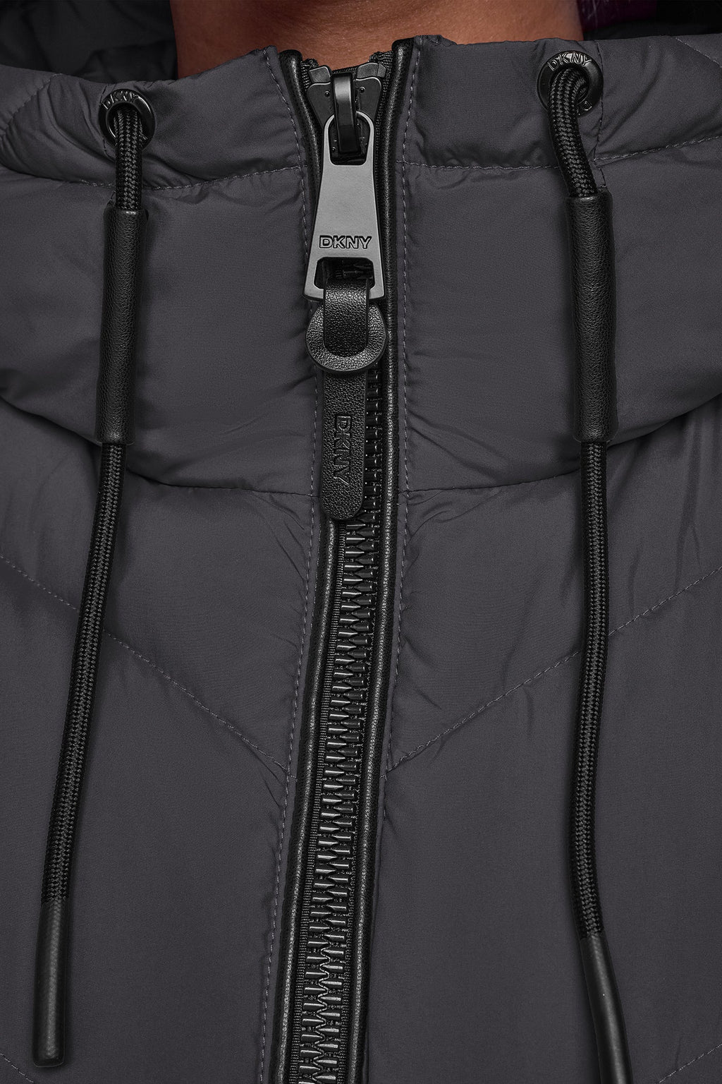 MIXED MEDIA PACKABLE JACKET