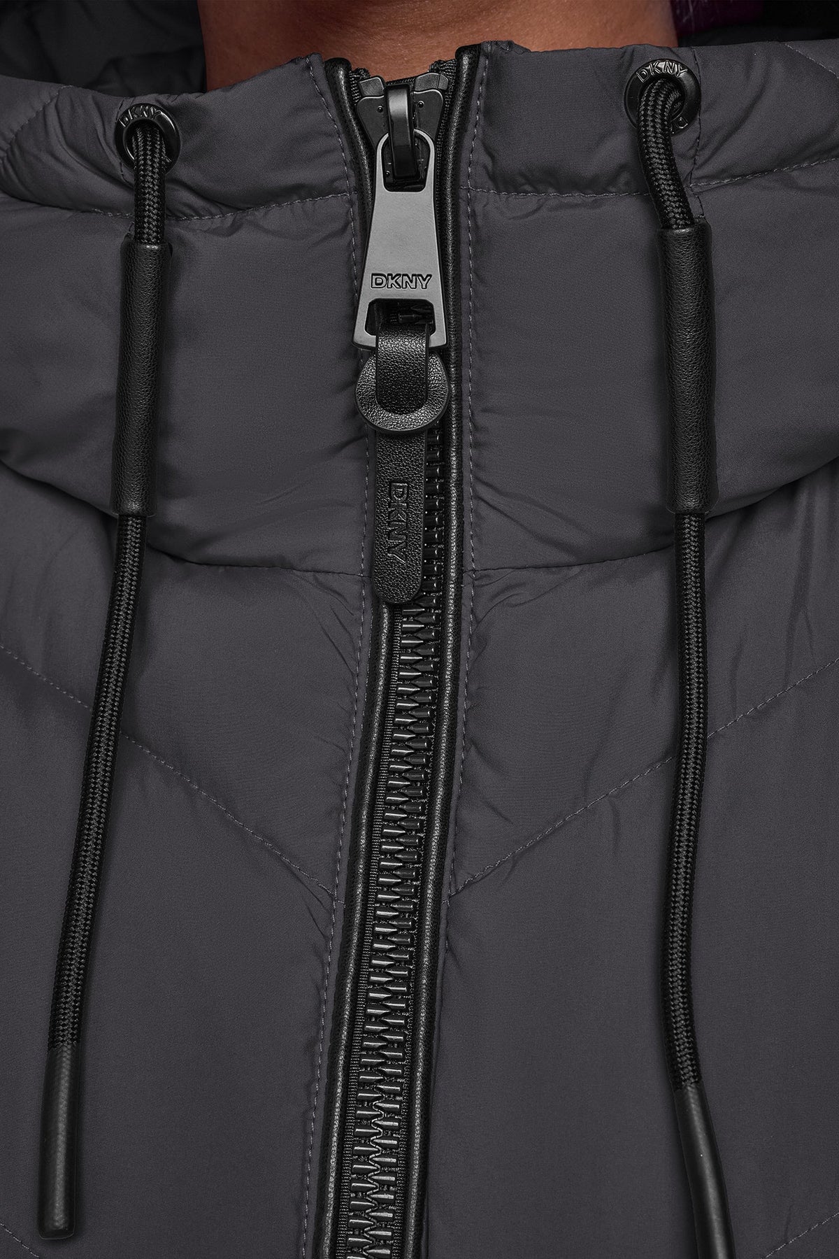 MIXED MEDIA PACKABLE JACKET