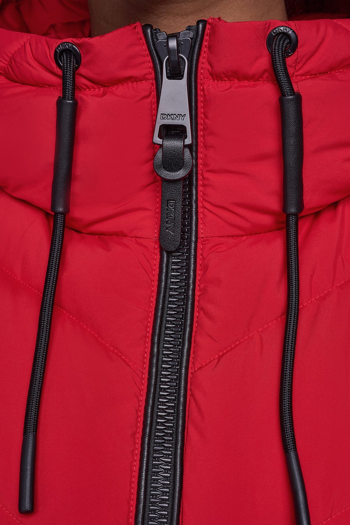 MIXED MEDIA PACKABLE JACKET