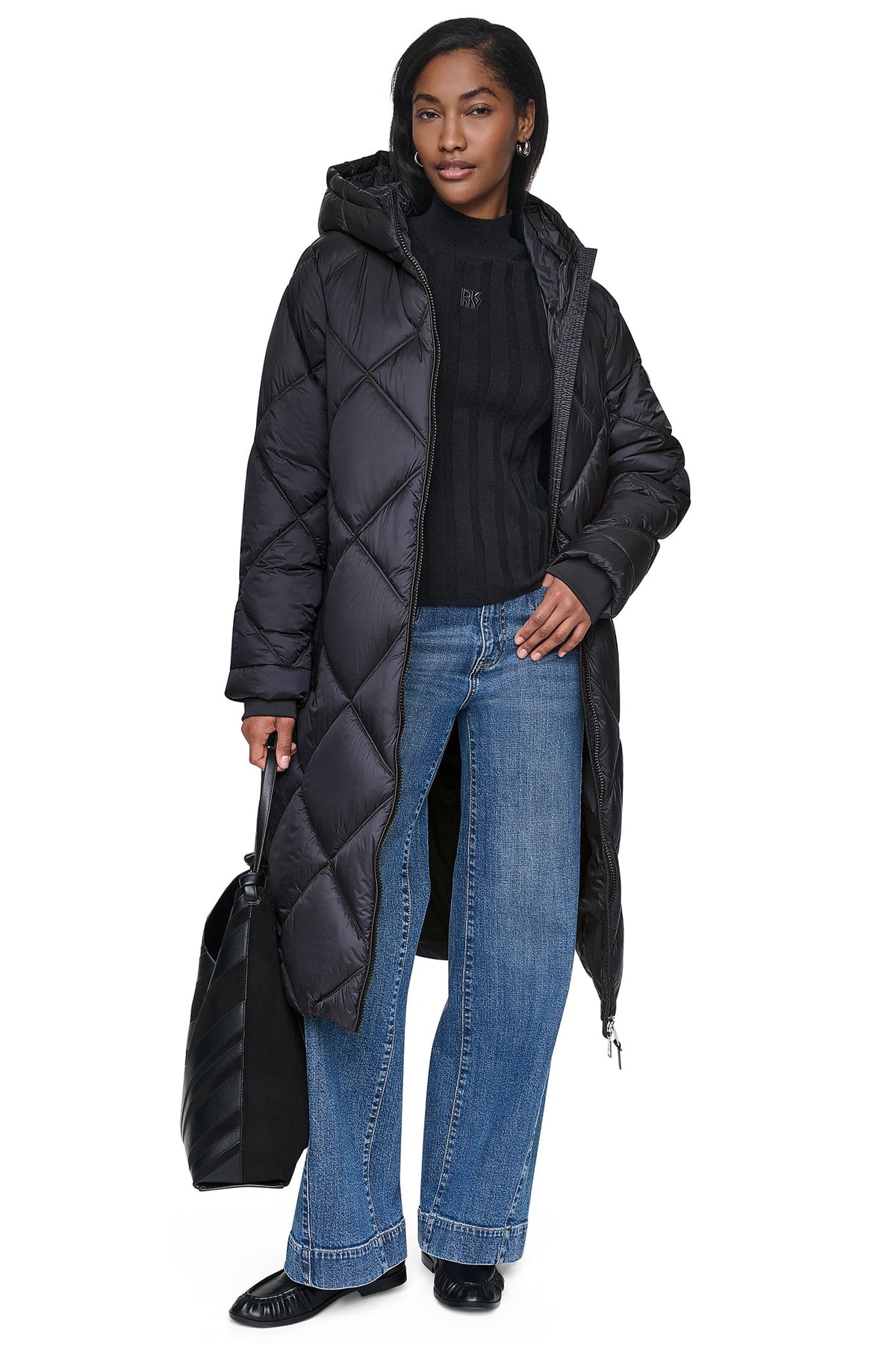 DIAMOND QUILTED PUFFER