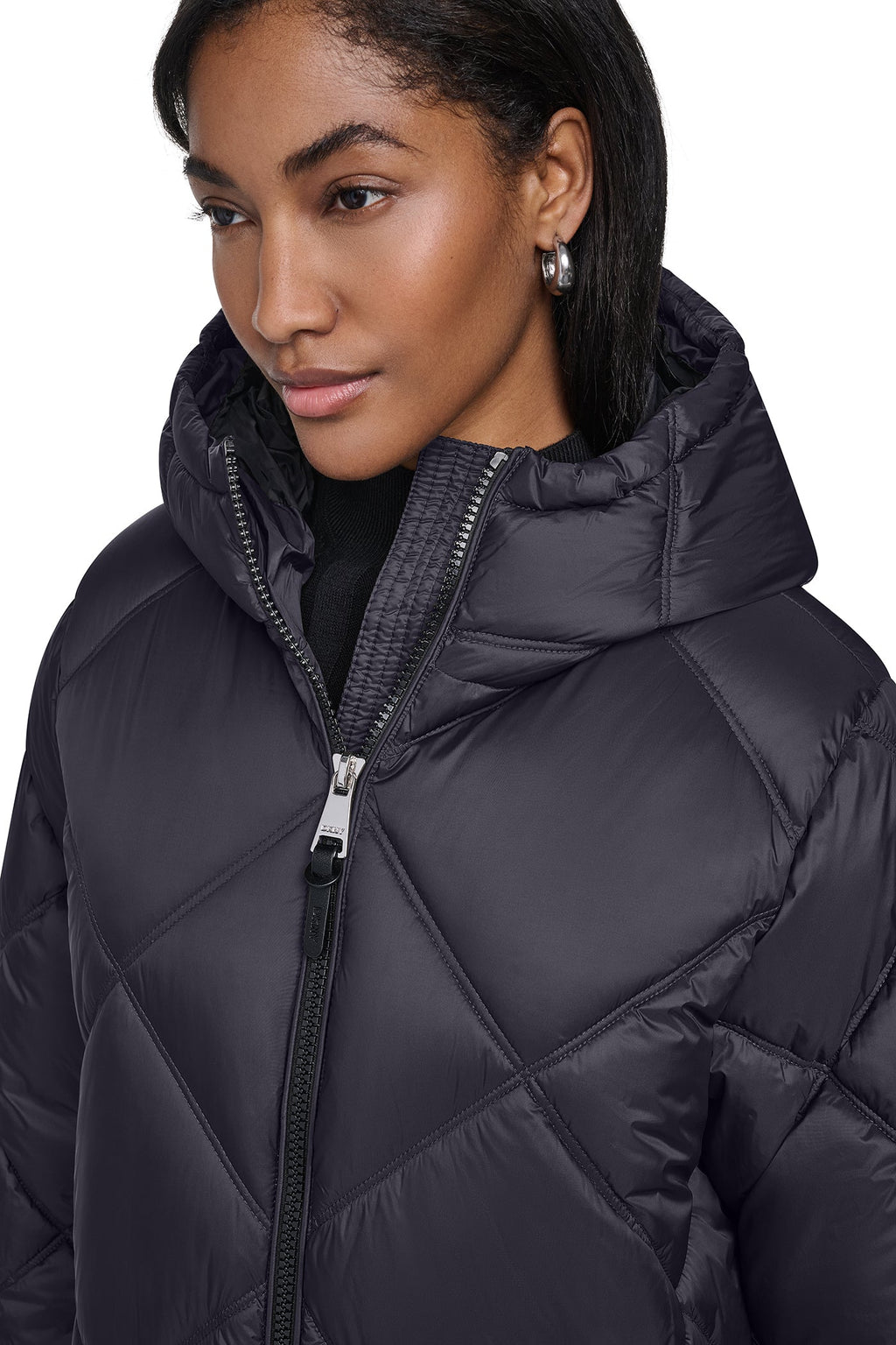 DIAMOND QUILTED PUFFER
