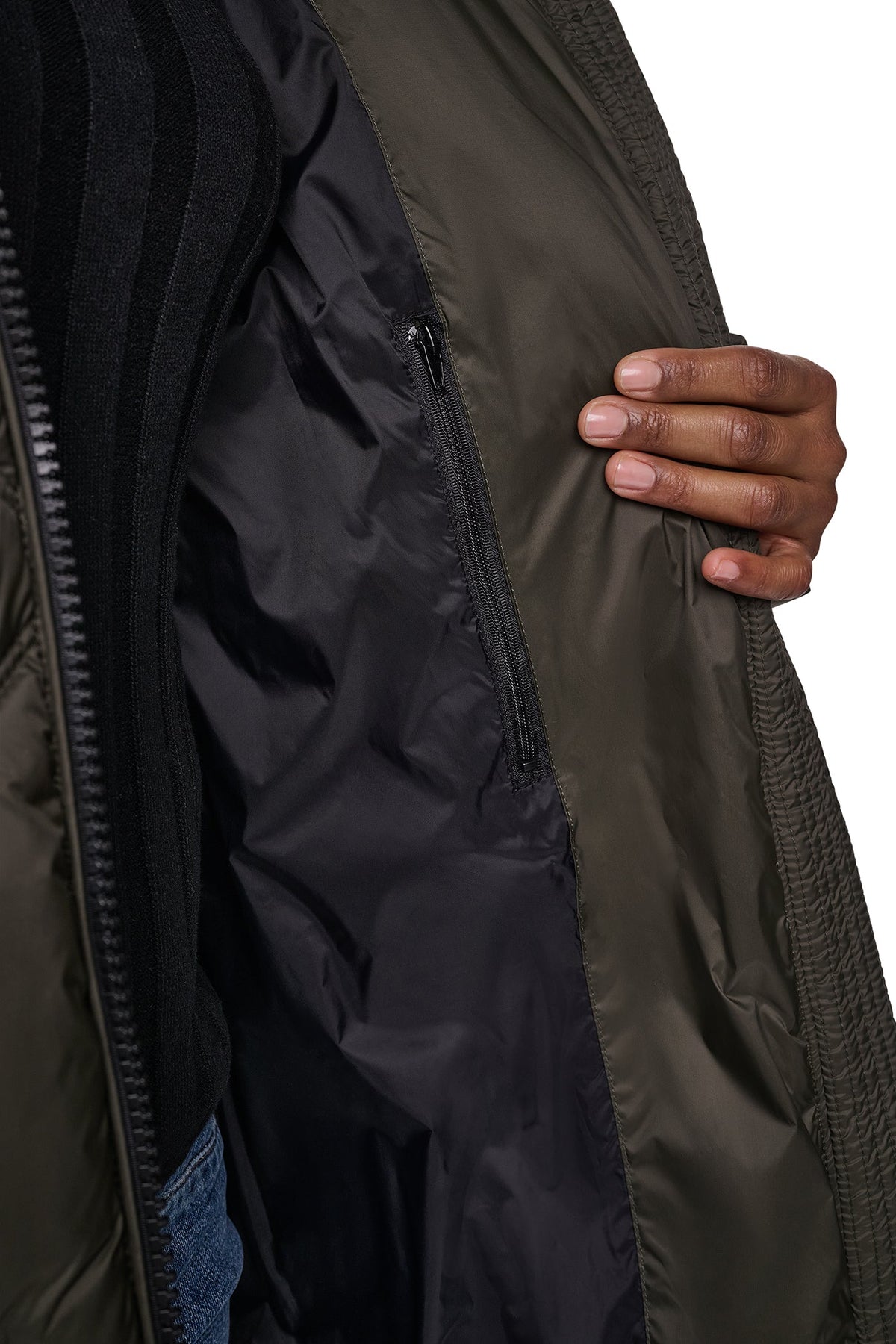 DIAMOND QUILTED PUFFER