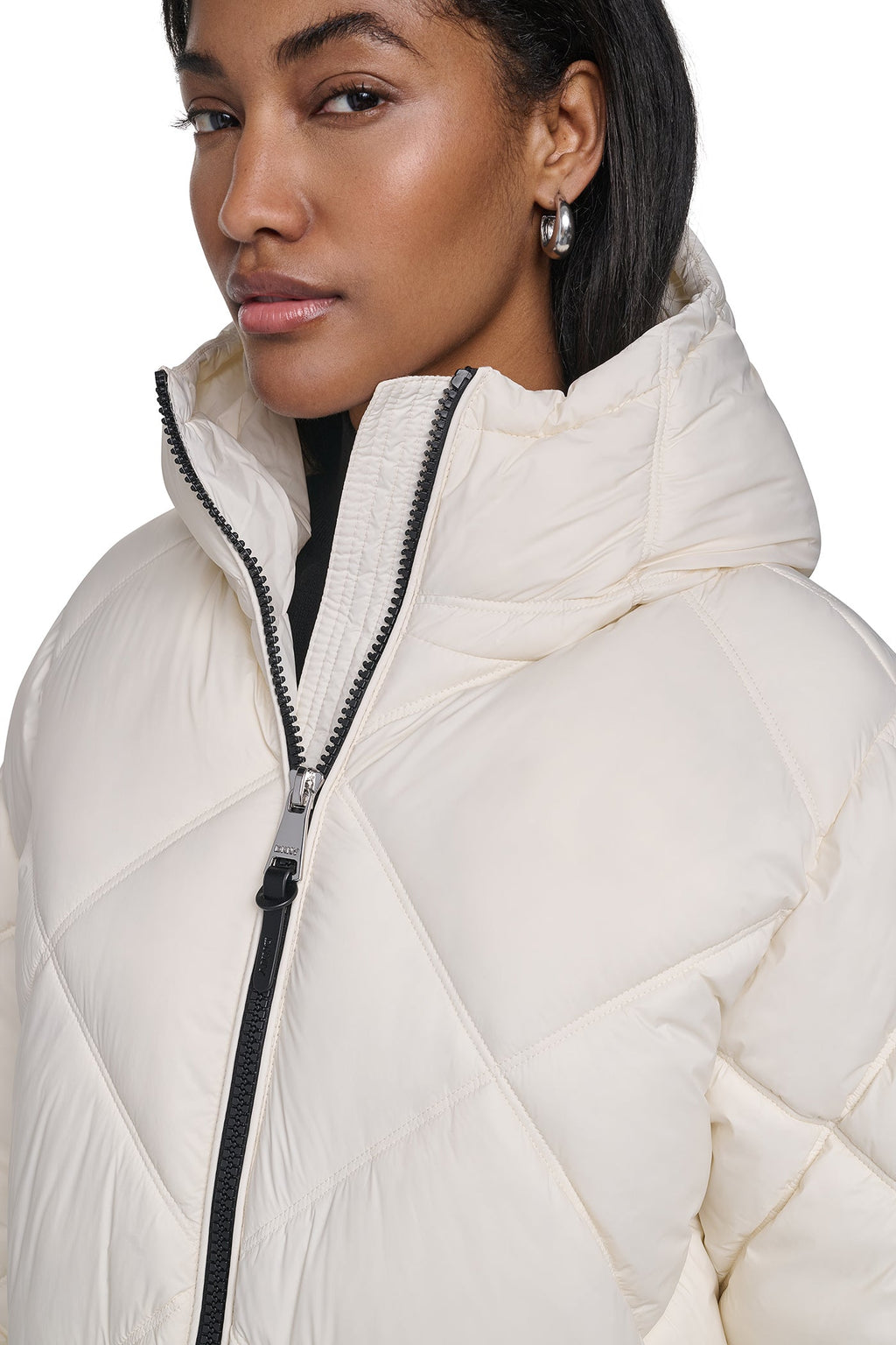 DIAMOND QUILTED PUFFER