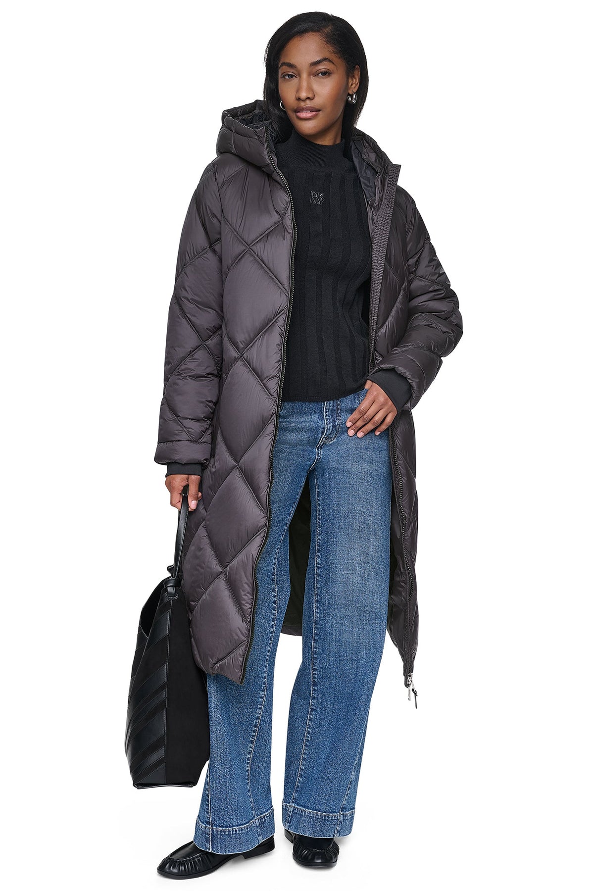 DIAMOND QUILTED PUFFER