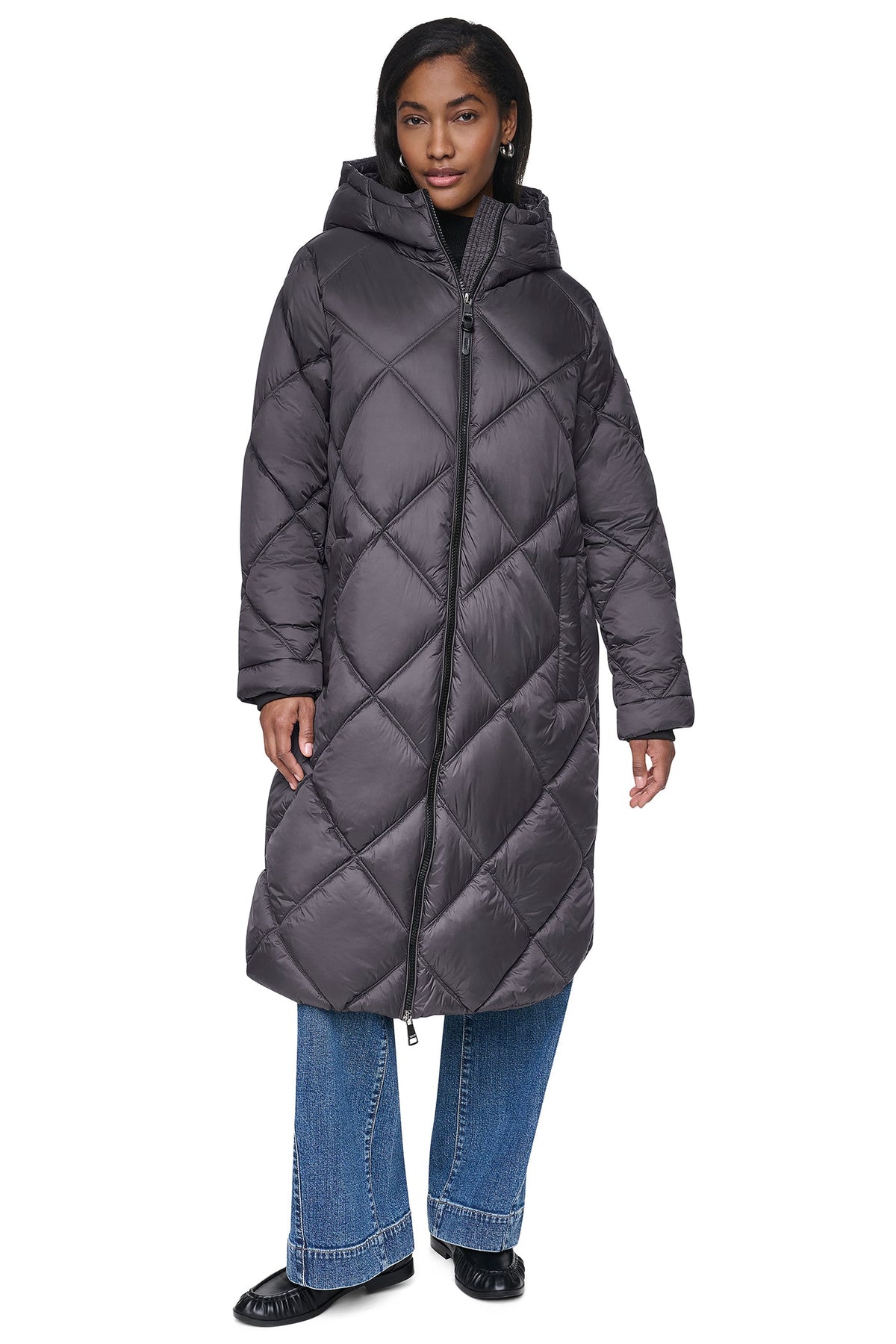 DIAMOND QUILTED PUFFER