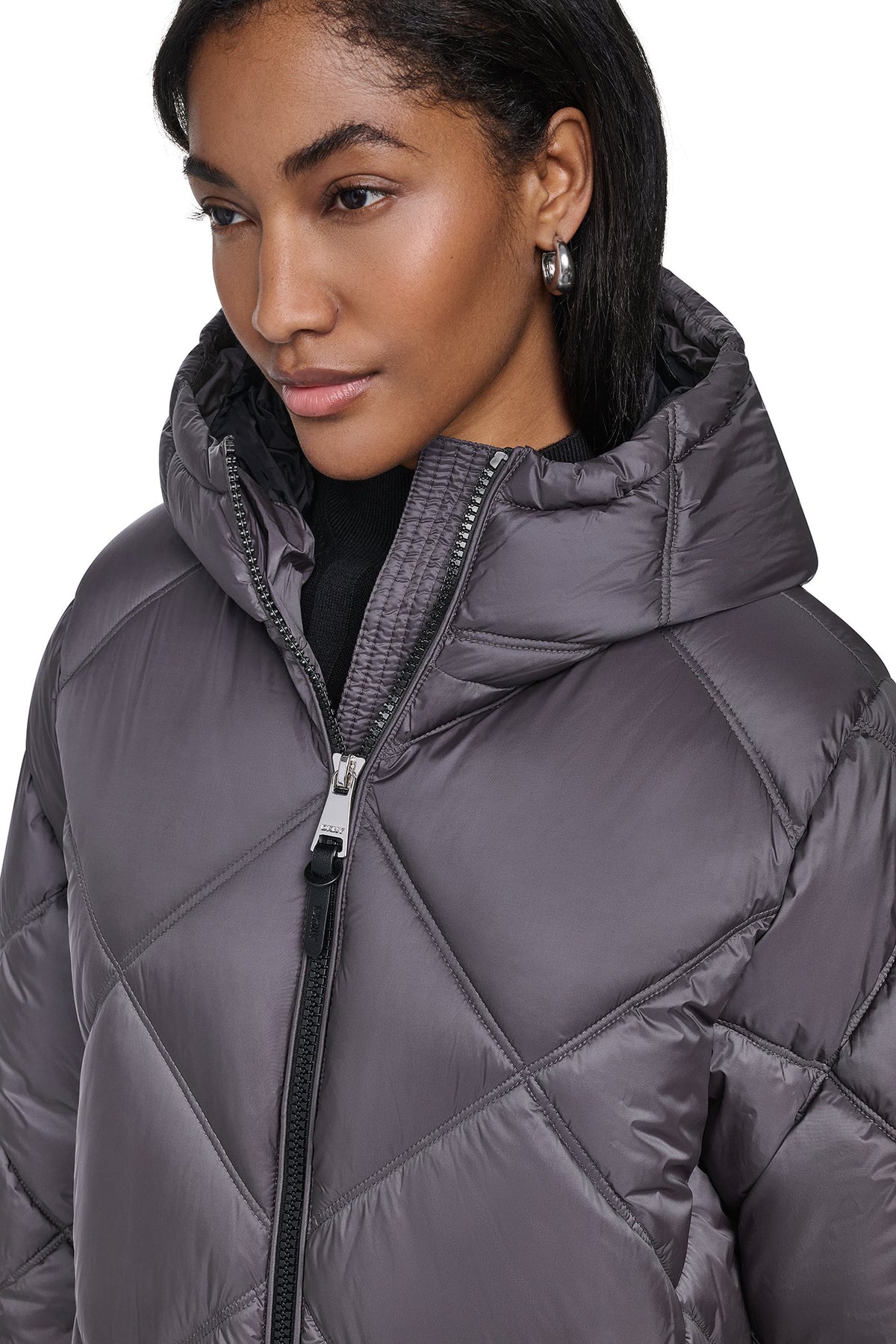 DIAMOND QUILTED PUFFER