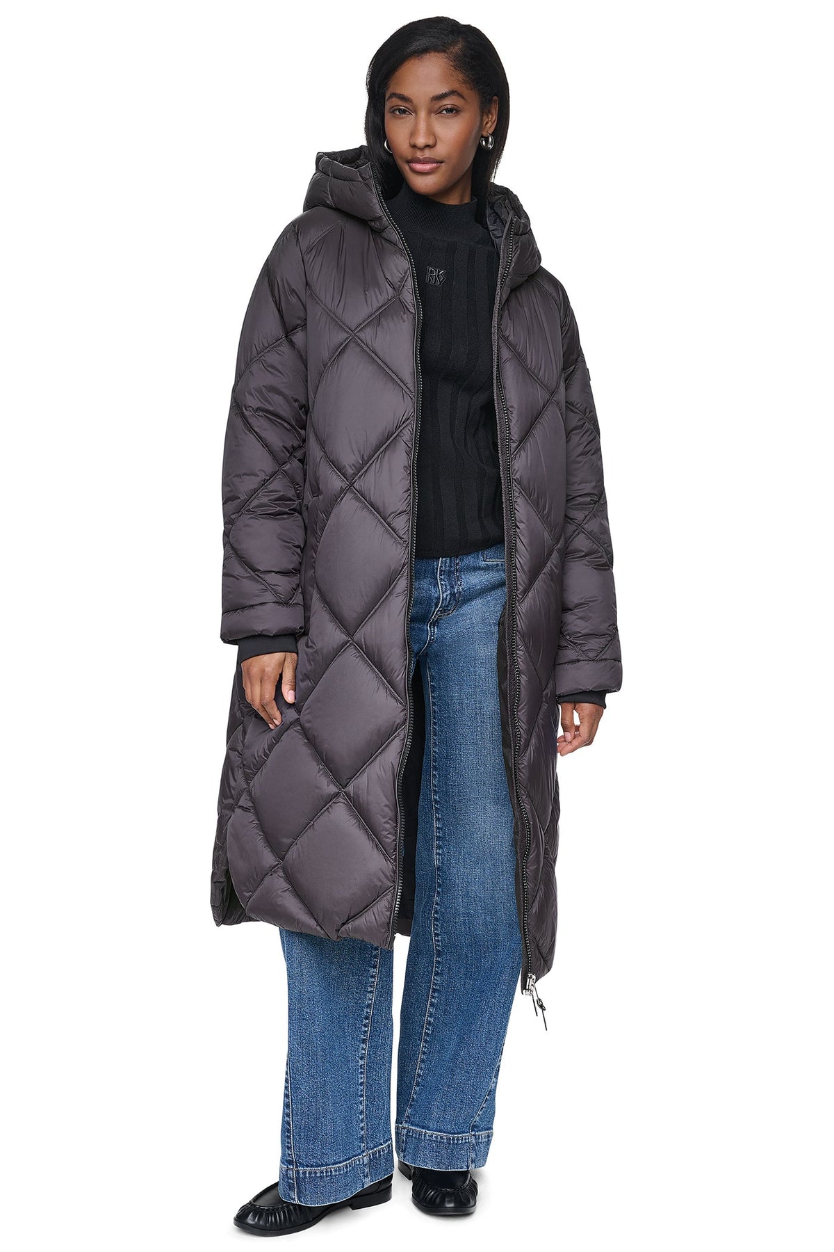DIAMOND QUILTED PUFFER