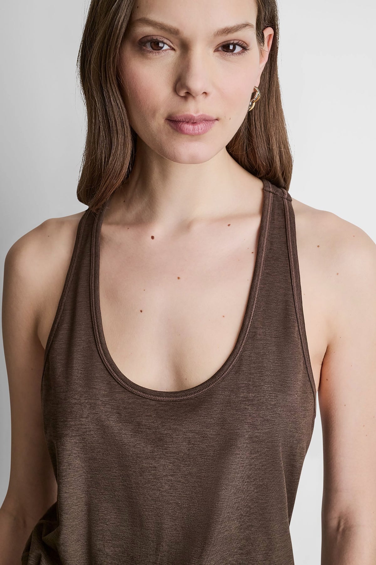 SPACEDYE RACERBACK TANK JUMPSUIT