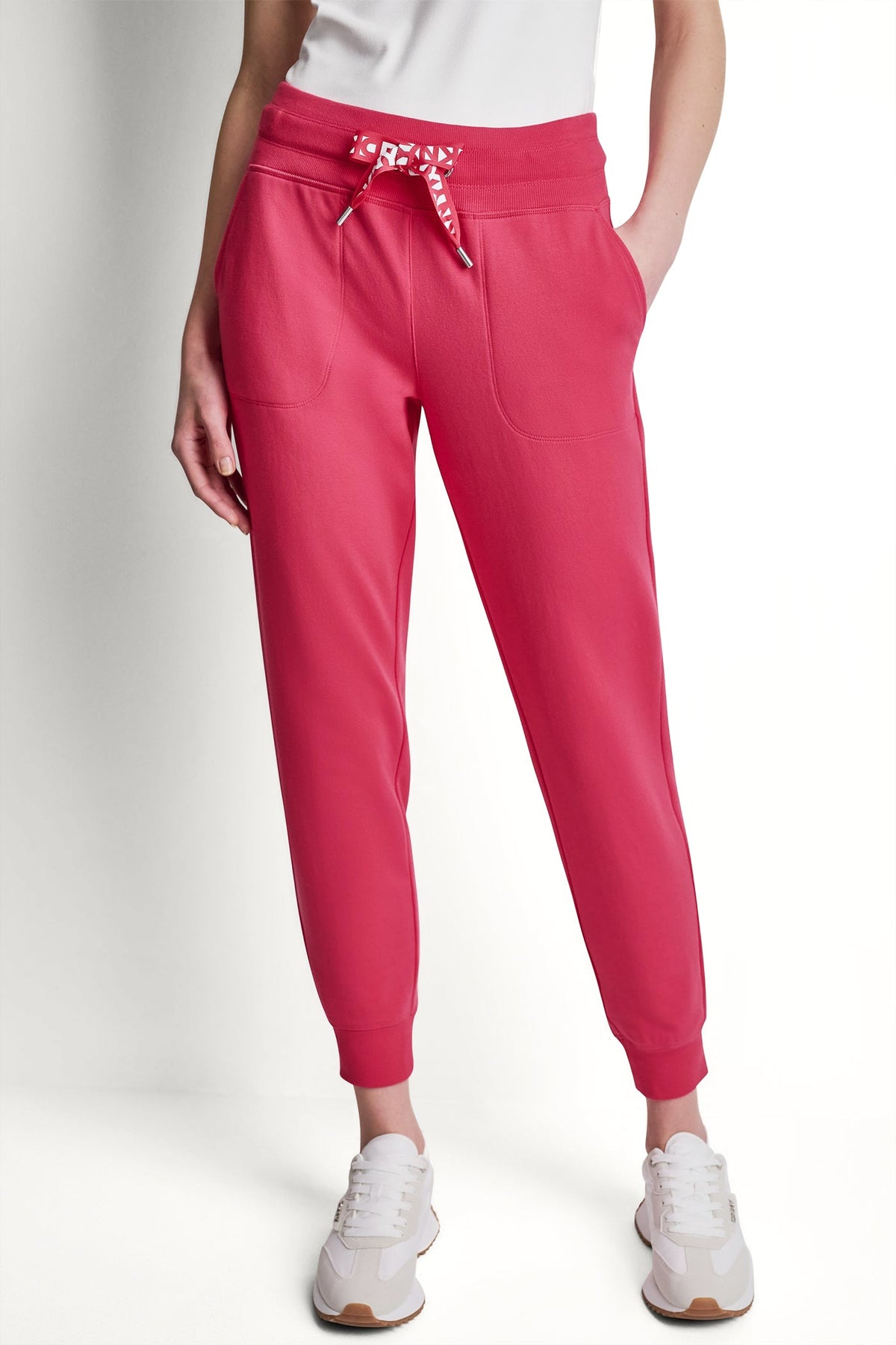 HIGH-RISE TWO-TONE SKINNNY JOGGER
