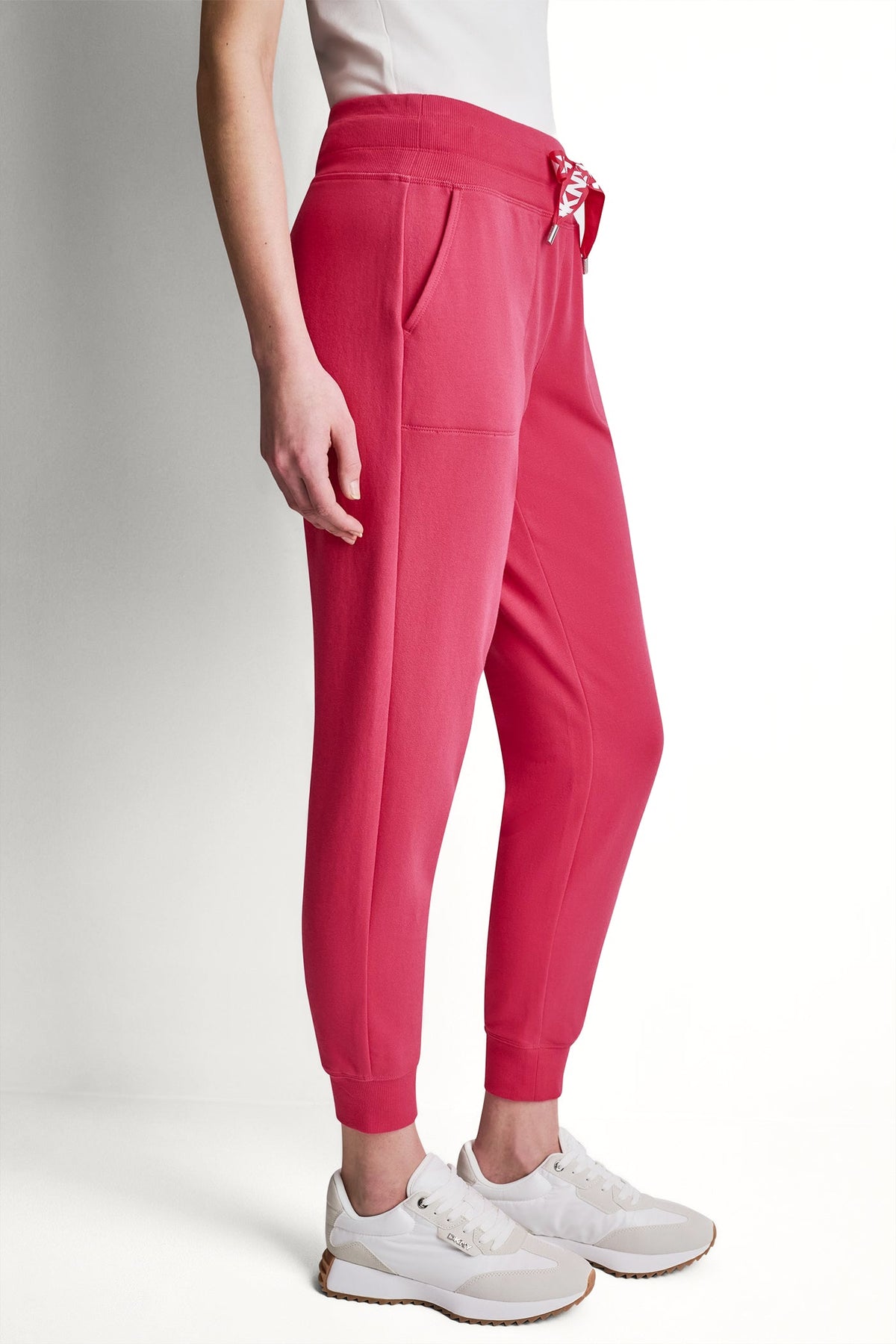 HIGH-RISE TWO-TONE SKINNNY JOGGER