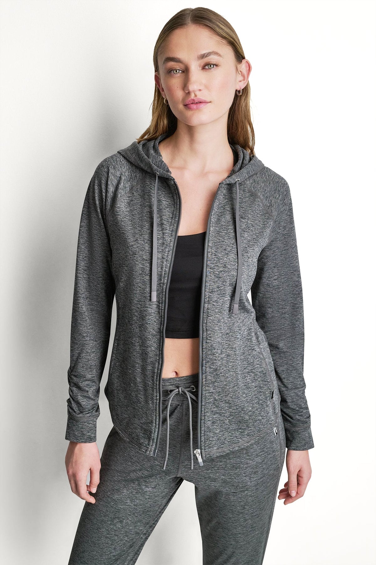 SPACEDYE FULL ZIP HOODIE