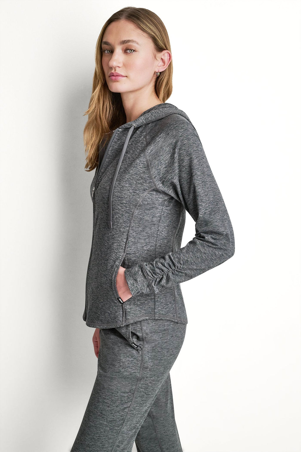 SPACEDYE FULL ZIP HOODIE