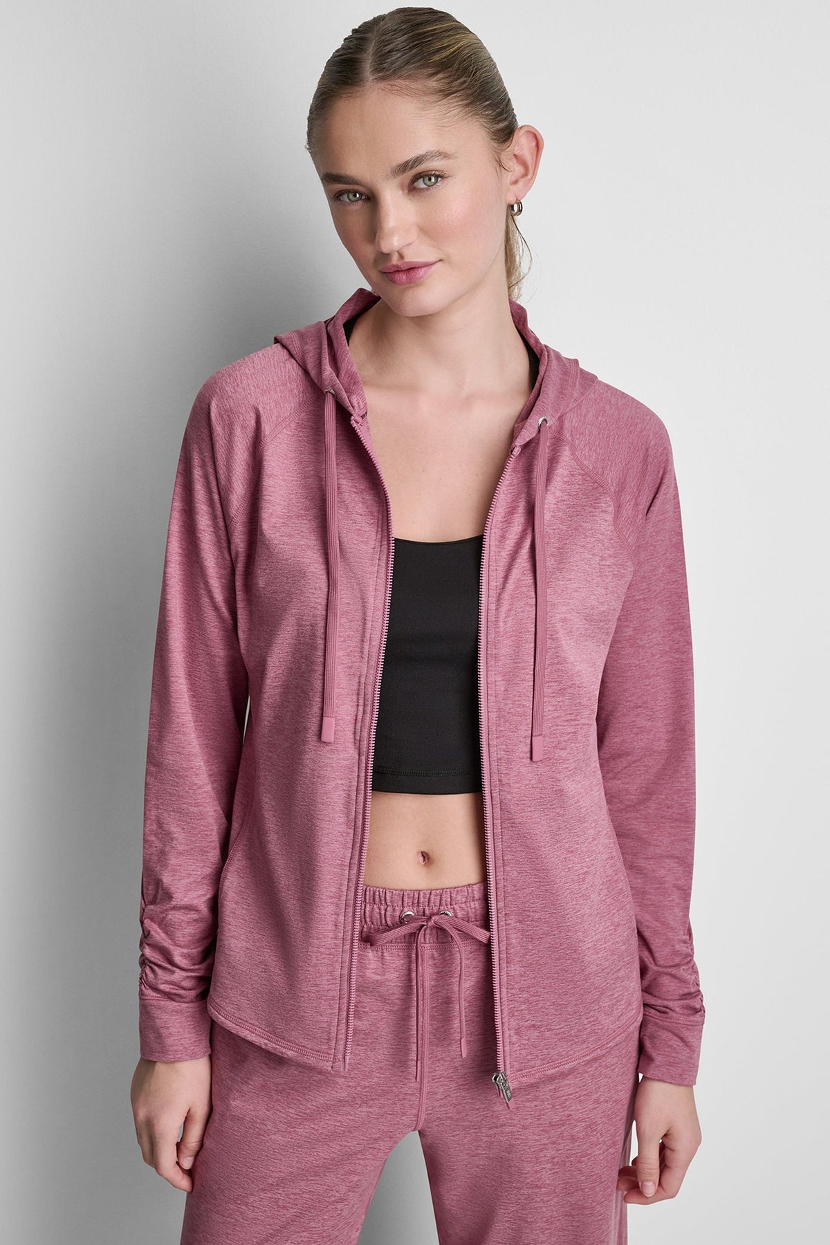 SPACEDYE FULL ZIP HOODIE