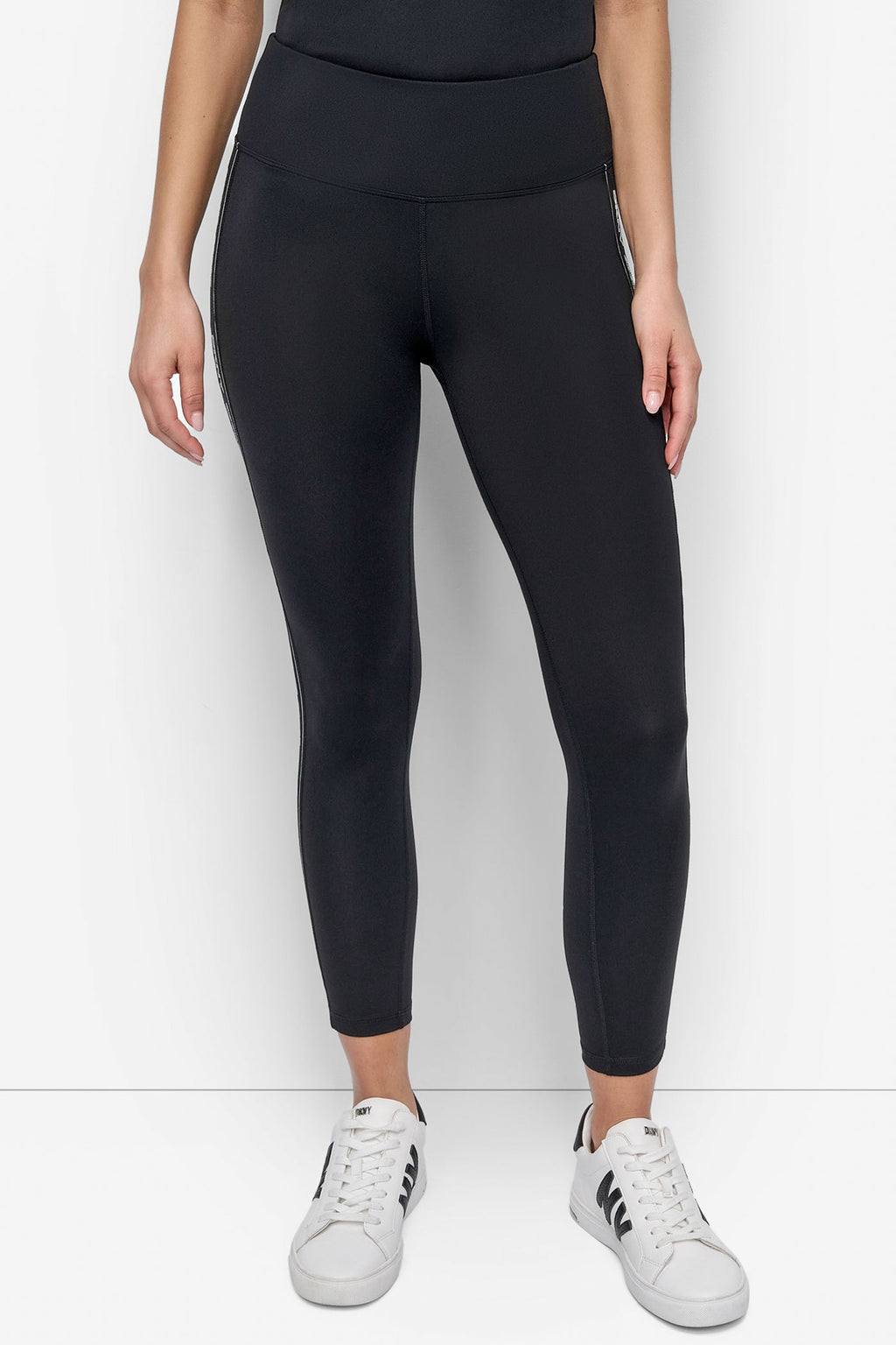 BALANCE COMPRESSION HIGH-WAIST 7/8 LEGGING WITH LOGO