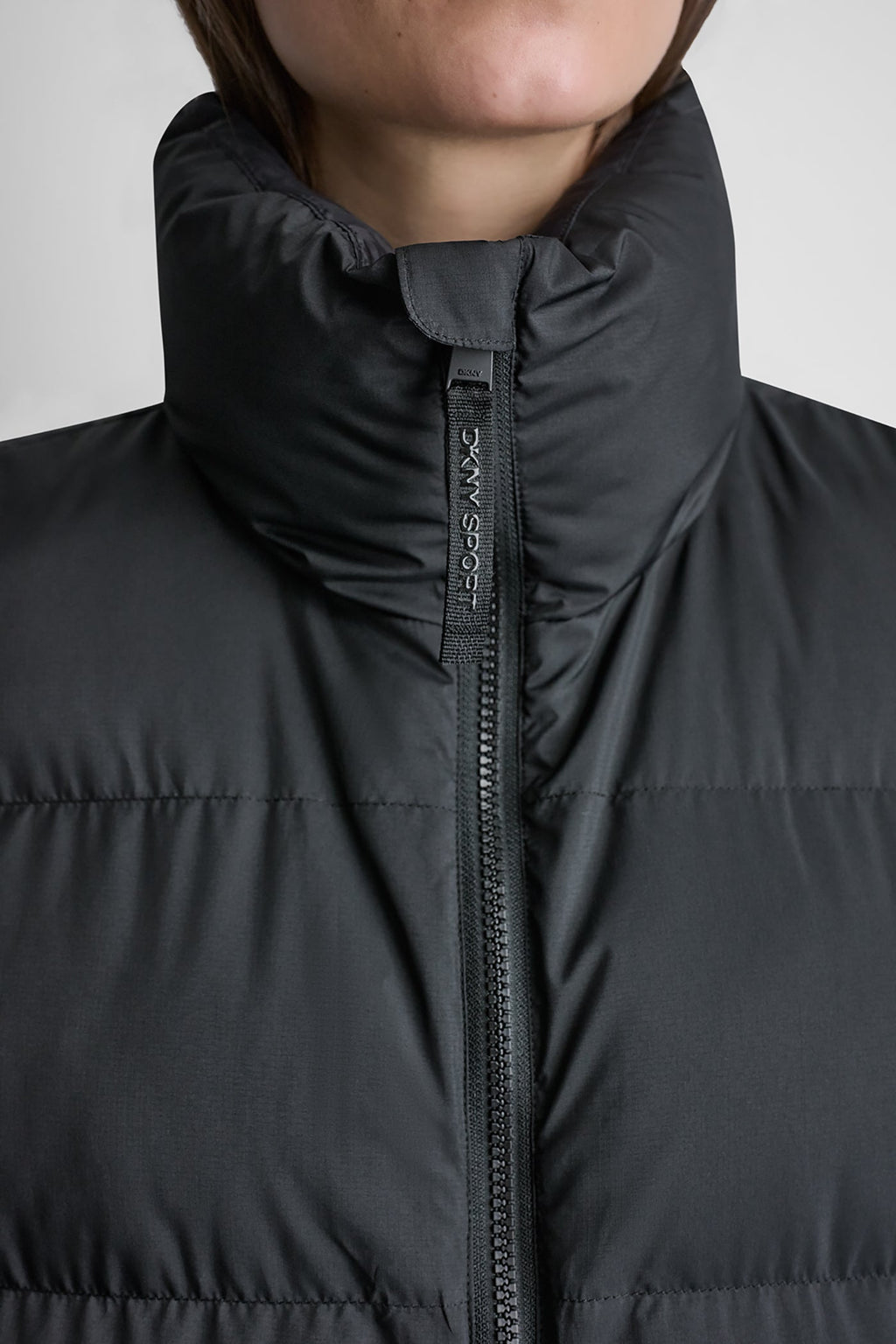 MOCK NECK PUFFER VEST