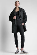 LONG JACKET WITH REMOVABLE HOOD