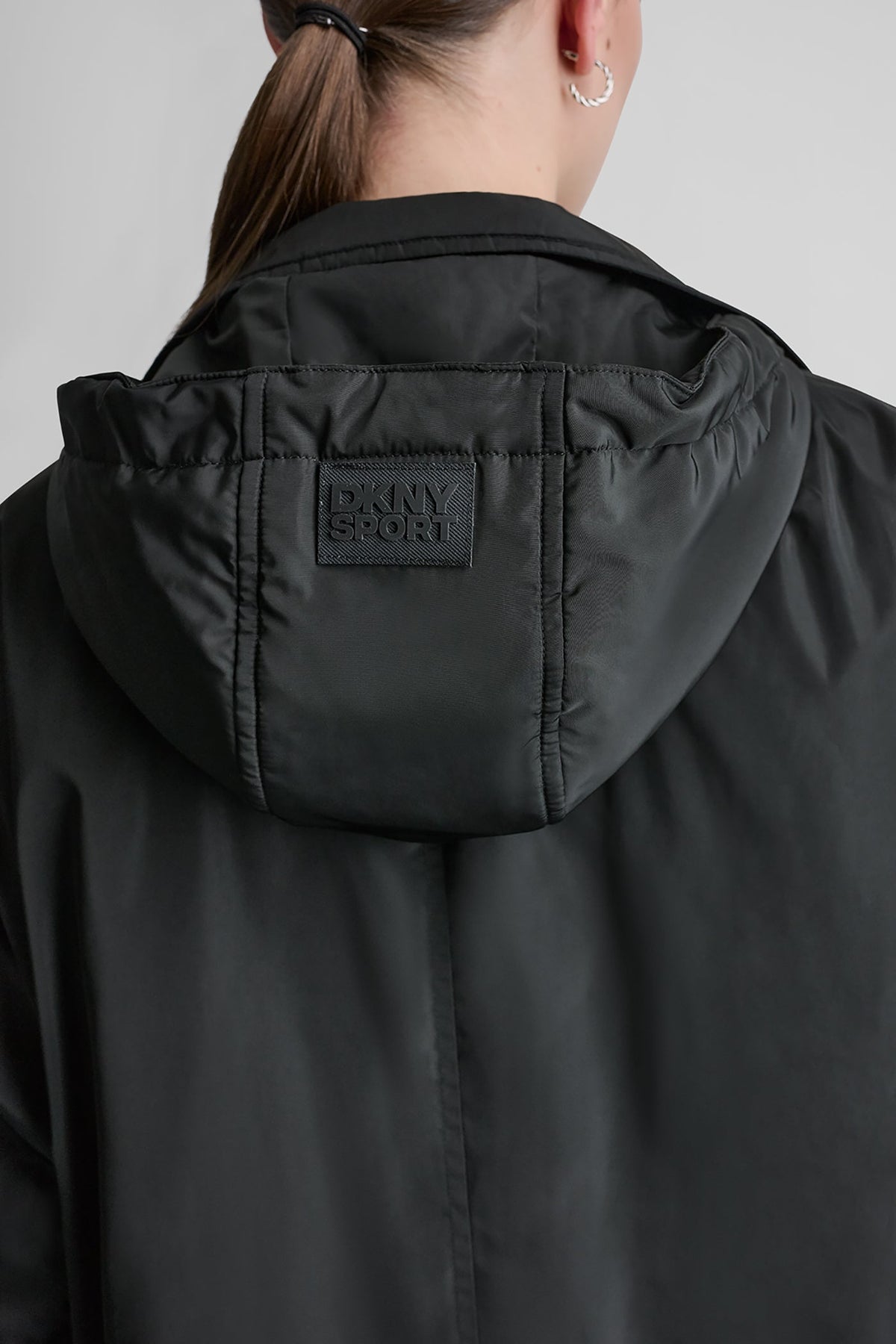LONG JACKET WITH REMOVABLE HOOD
