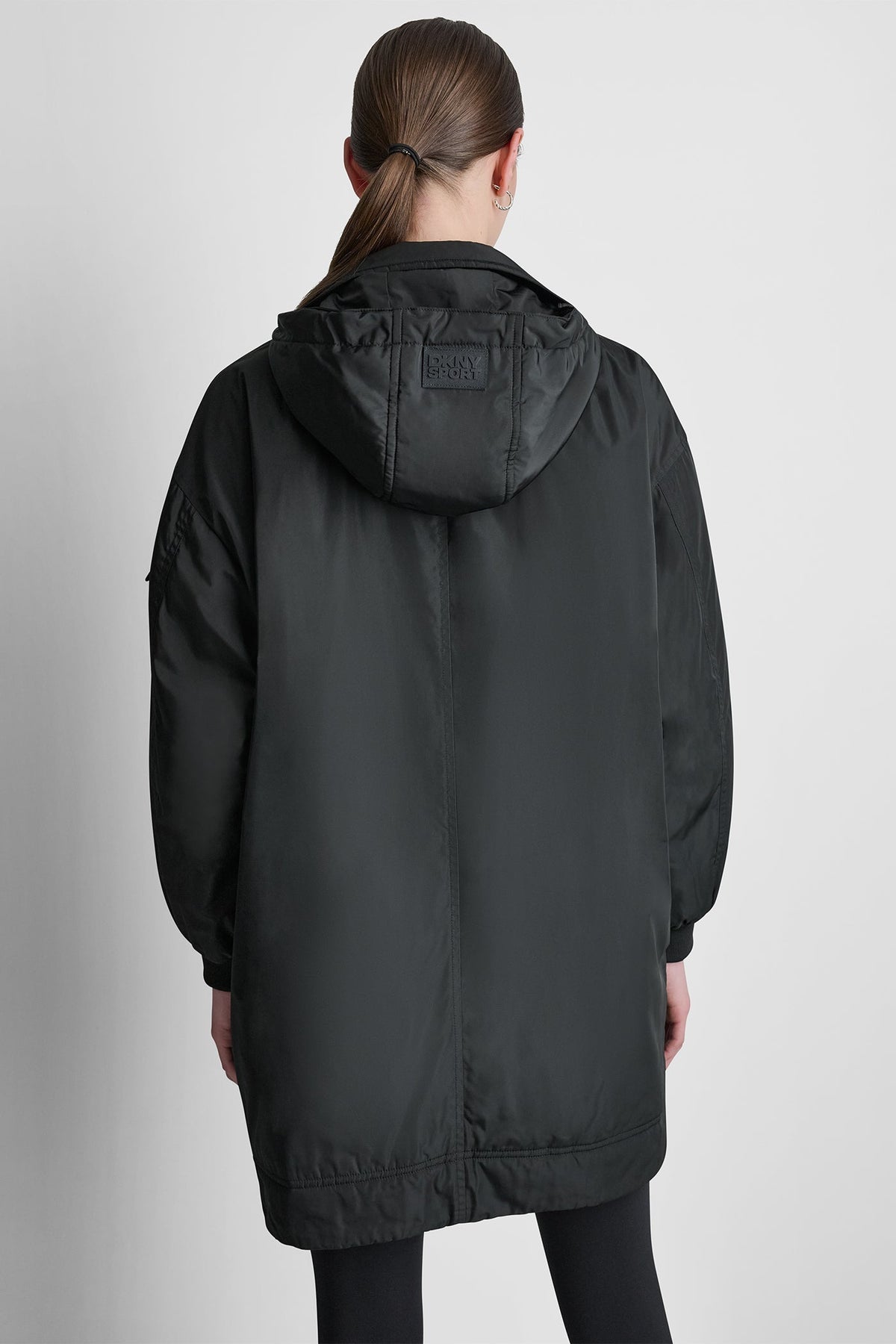 LONG JACKET WITH REMOVABLE HOOD