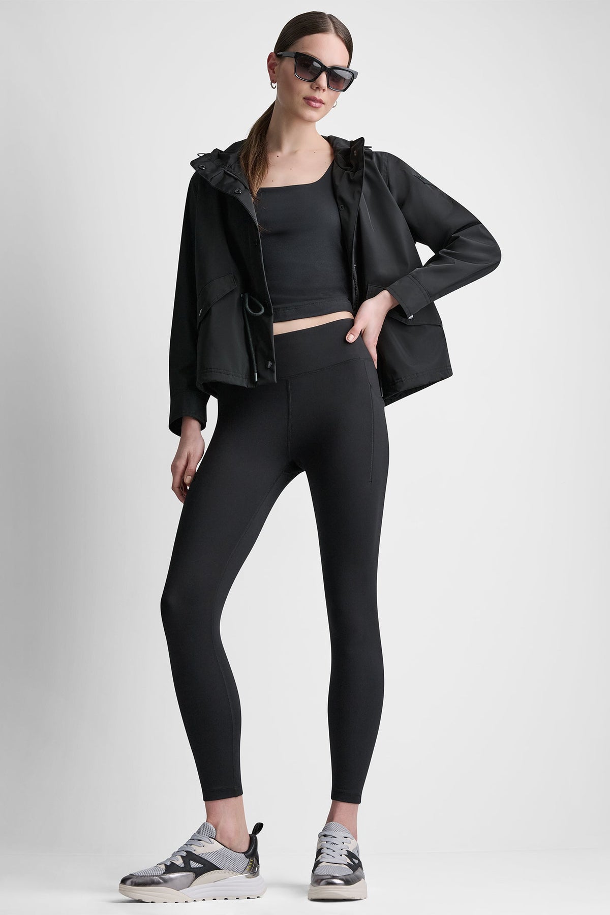 HIGH-LOW CROPPED JACKET