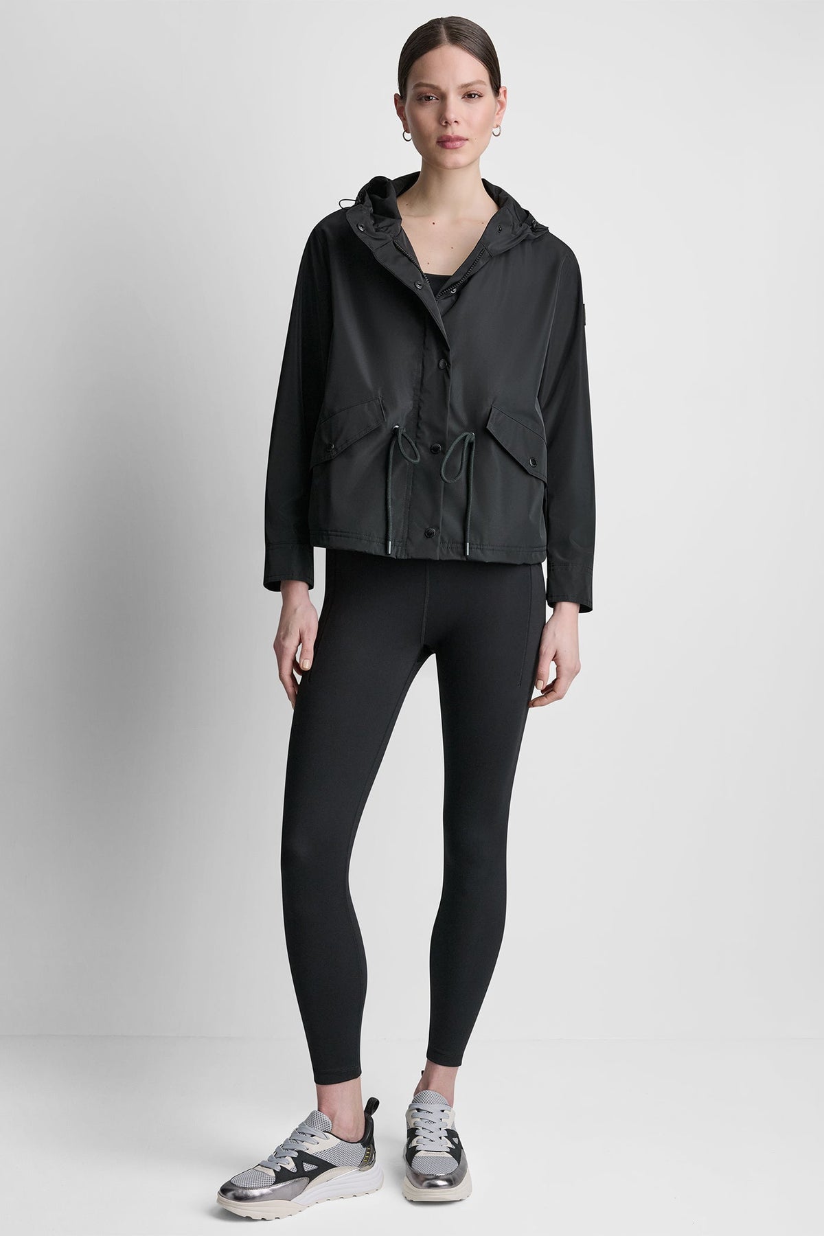 HIGH-LOW CROPPED JACKET