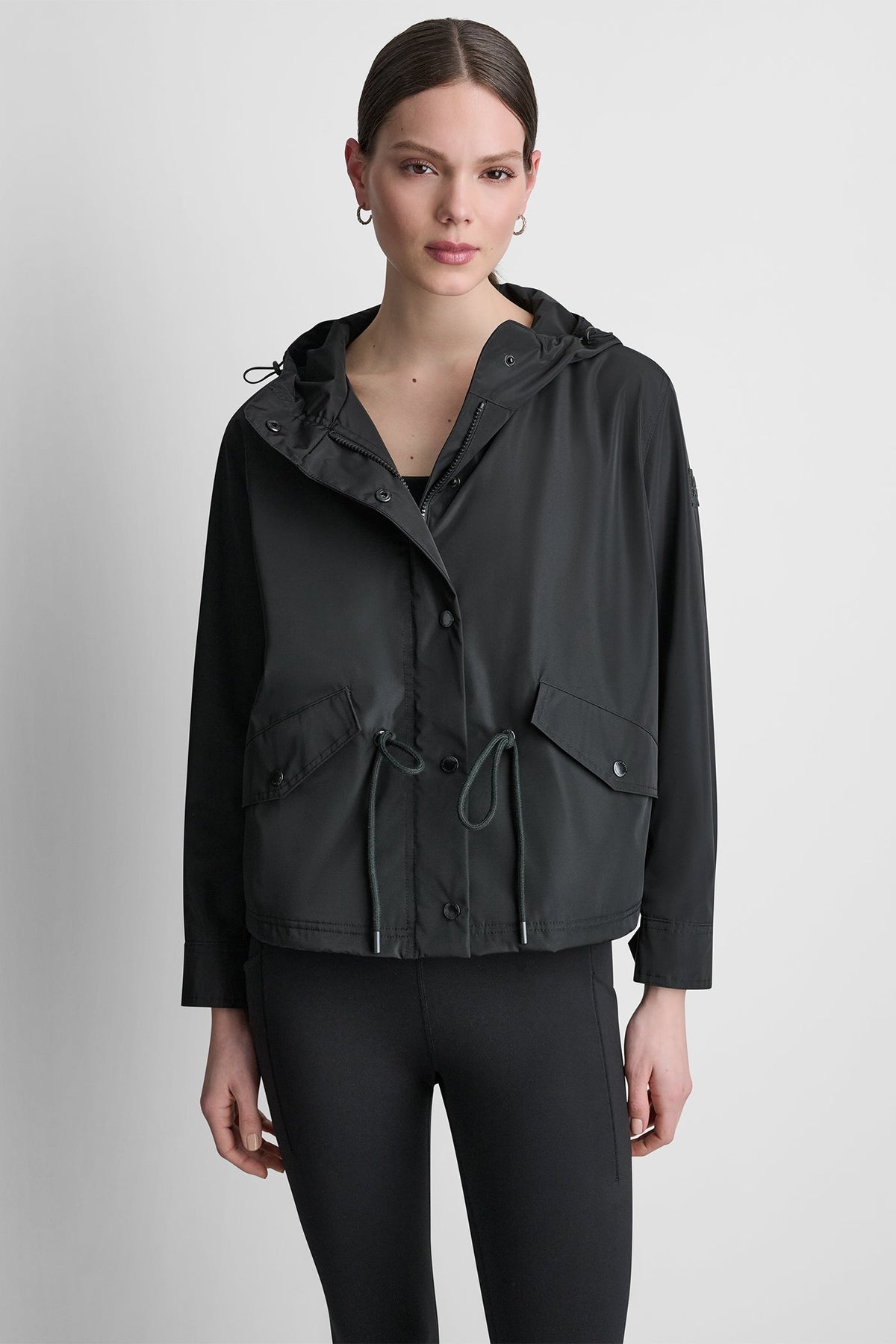 HIGH-LOW CROPPED JACKET