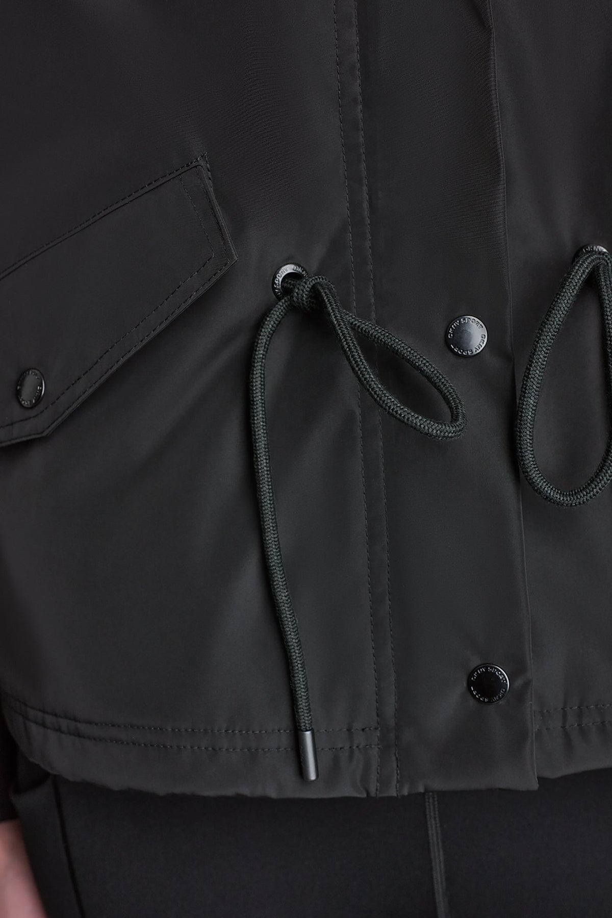 HIGH-LOW CROPPED JACKET