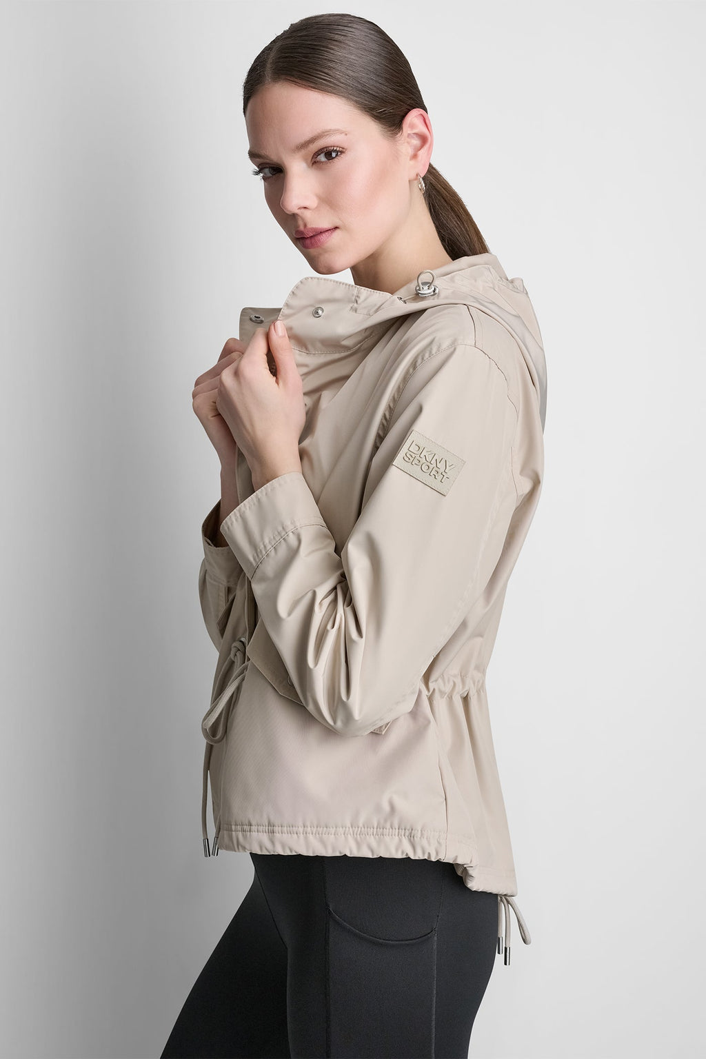 HIGH-LOW CROPPED JACKET