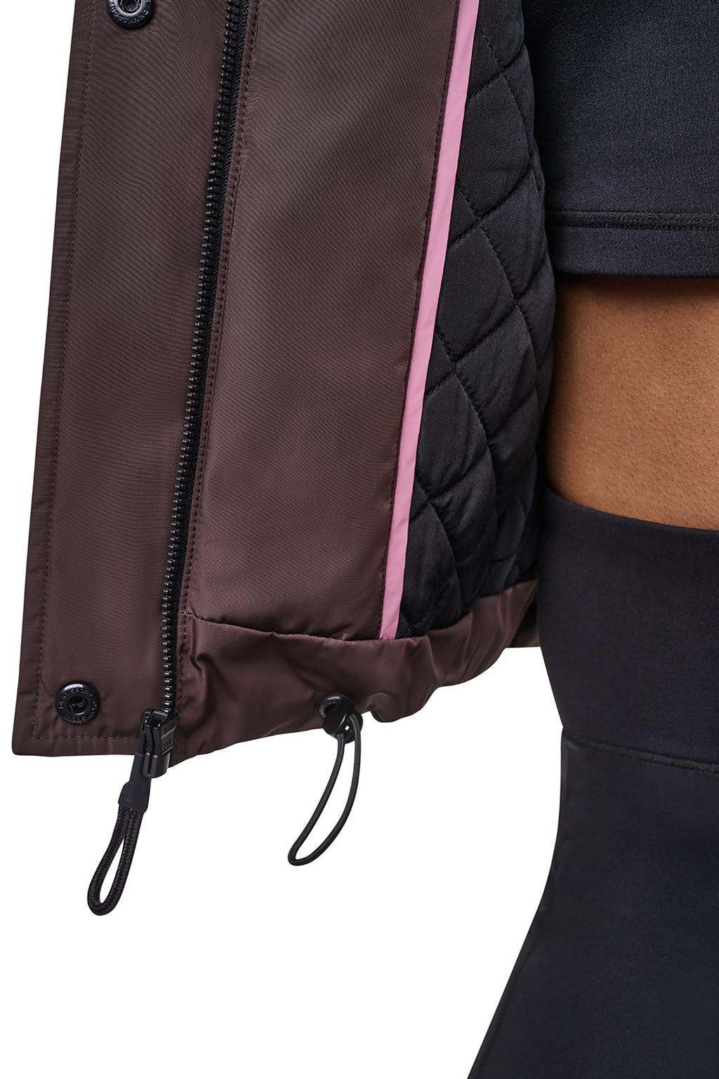 OVERSIZED LOGO HOODED JACKET