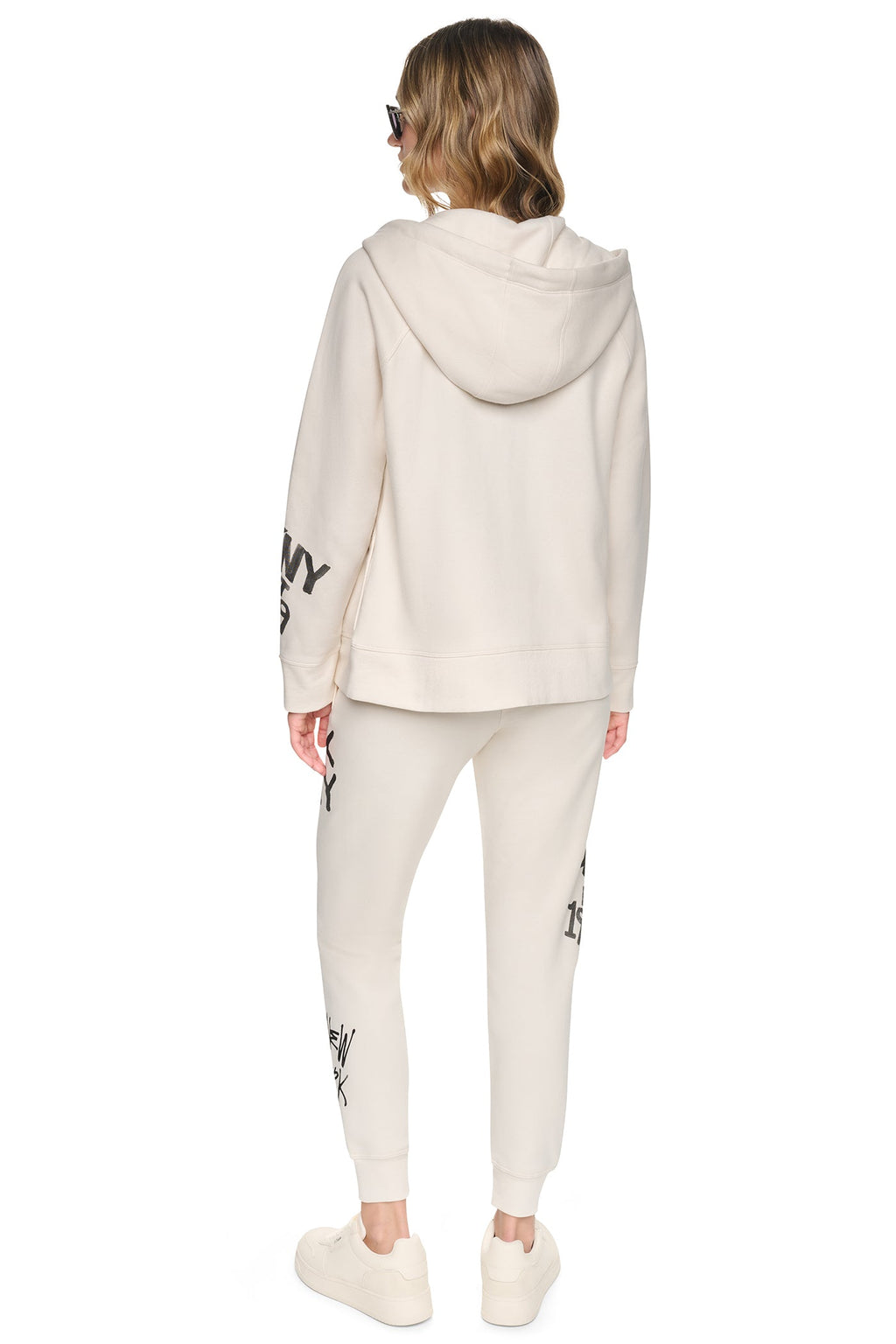 GRAFFITI RHINESTONE FULL-ZIP HOODIE