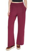 HIGH-RISE PINTUCKED WIDE-LEG PANT