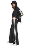 HIGH-RISE STRAIGHT LEG TRACK PANT