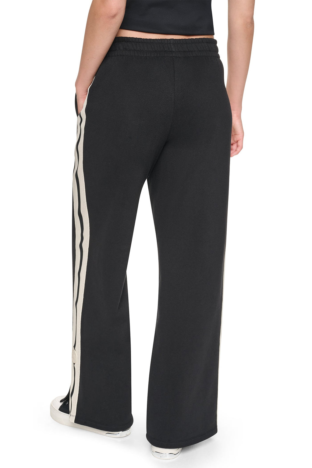 HIGH-RISE STRAIGHT LEG TRACK PANT