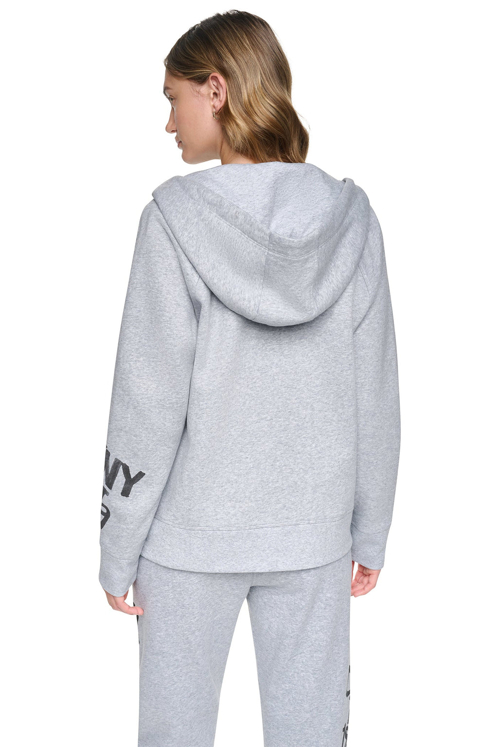 GRAFFITI RHINESTONE FULL-ZIP HOODIE