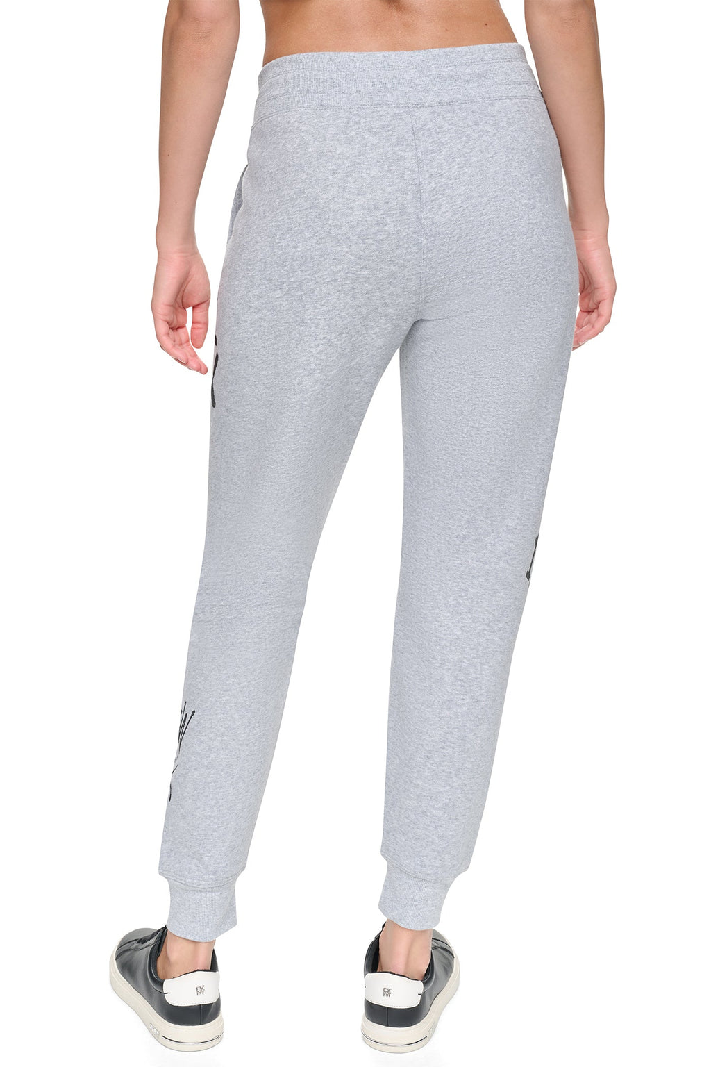 MID-RISE GRAFFITI RHINESTONE LOGO JOGGER