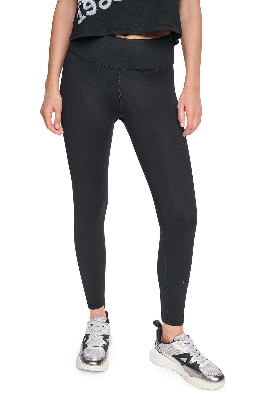 HIGH-RISE GRAFFITI LOGO 7/8 LENGTH LEGGING