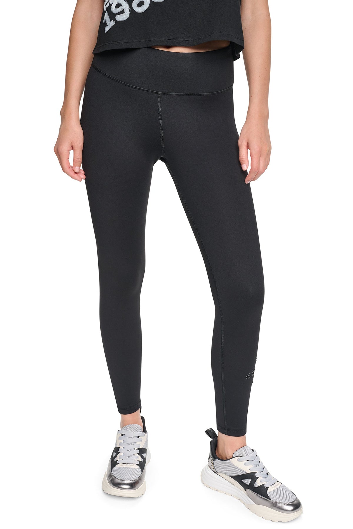 HIGH-RISE GRAFFITI LOGO 7/8 LENGTH LEGGING