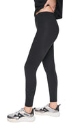 HIGH-RISE GRAFFITI LOGO 7/8 LENGTH LEGGING
