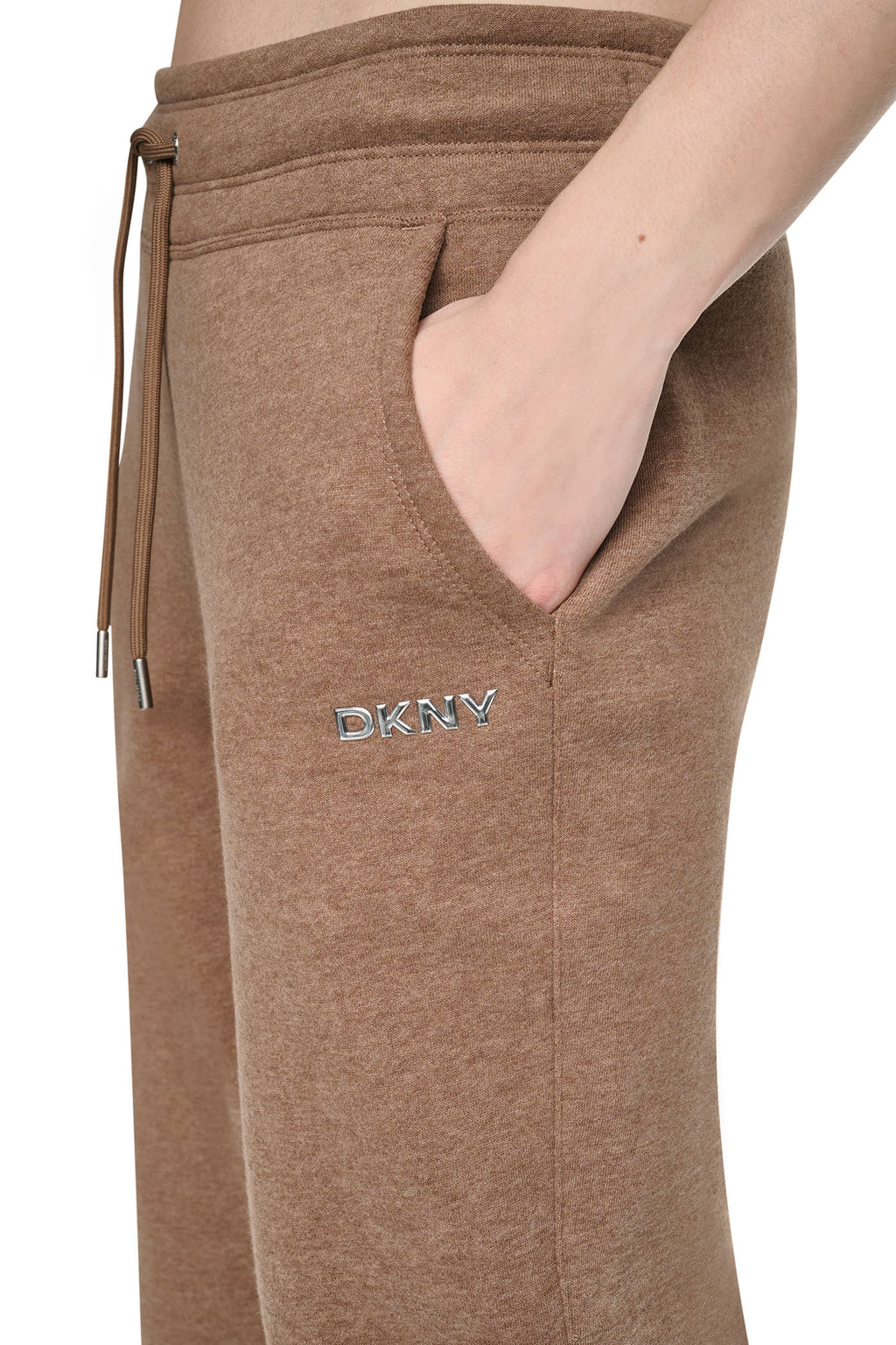 HIGH-RISE METALLIC BUBBLE STRAIGHT LEG PANT