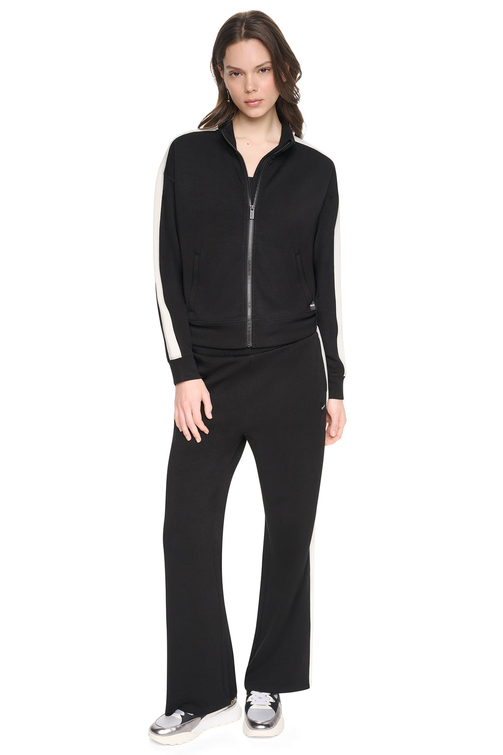 SIDE STRIPE FULL ZIP JACKET