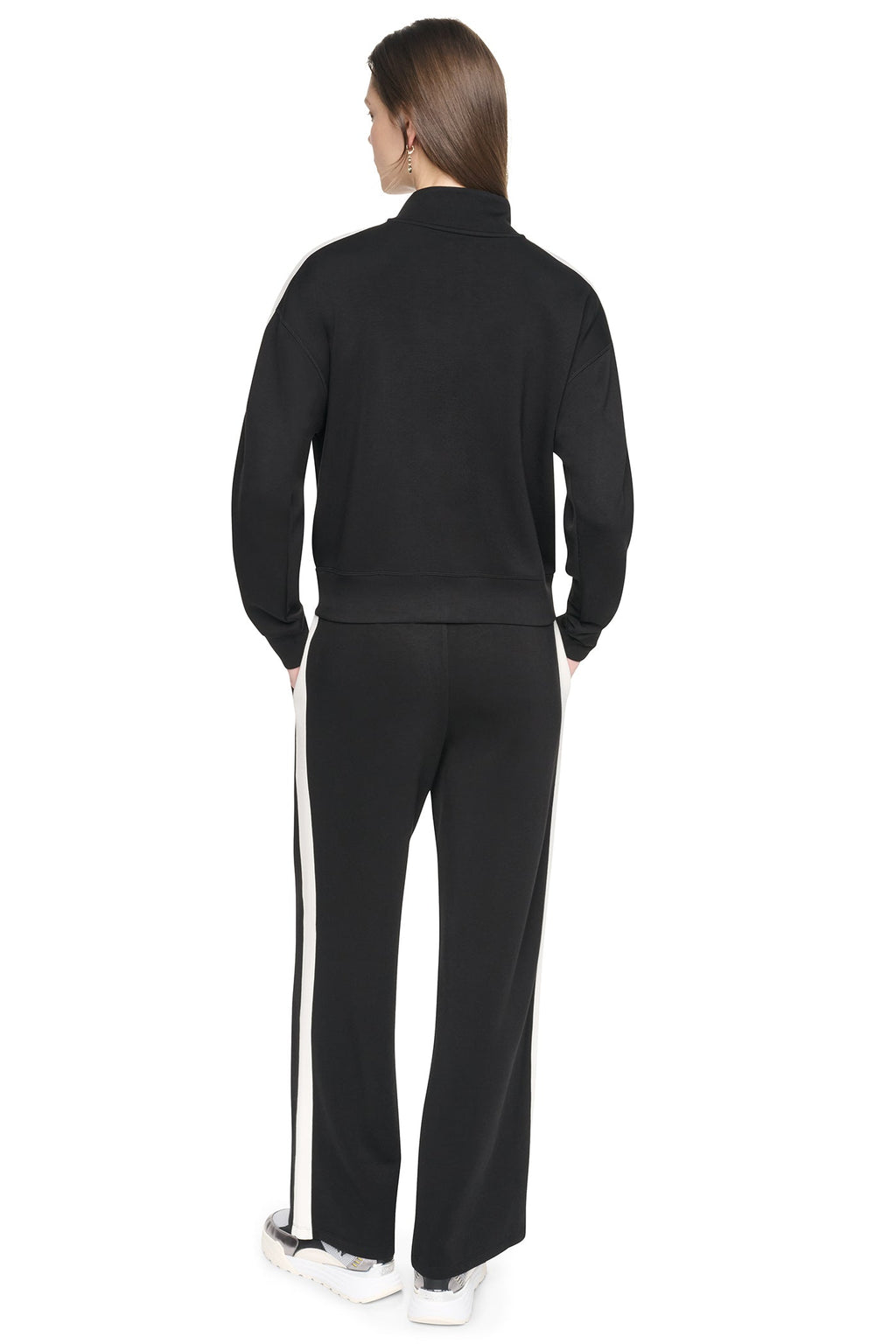 SIDE STRIPE FULL ZIP JACKET
