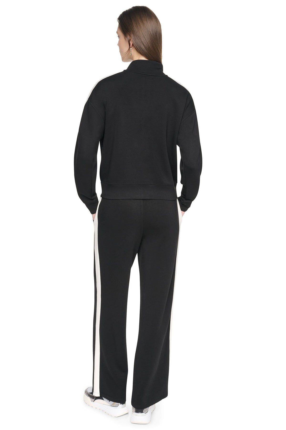 SIDE STRIPE FULL ZIP JACKET