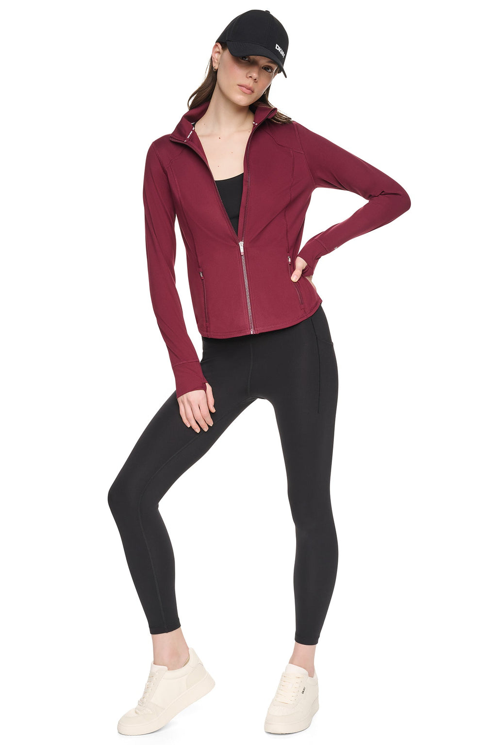 FUNNEL NECK FULL ZIP JACKET