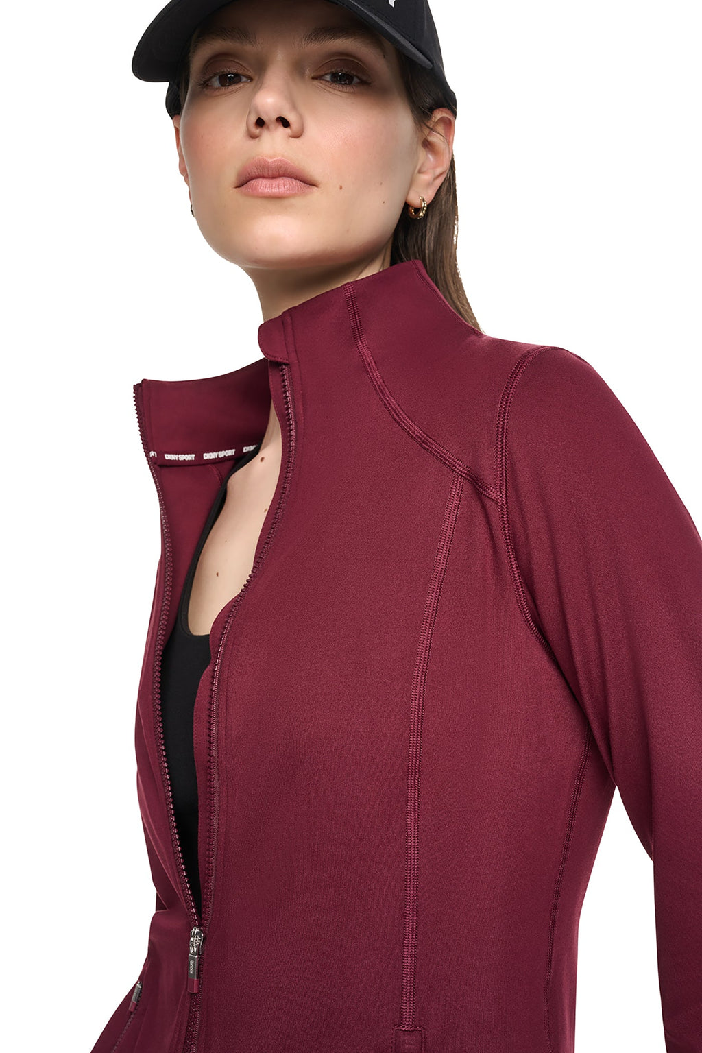 FUNNEL NECK FULL ZIP JACKET