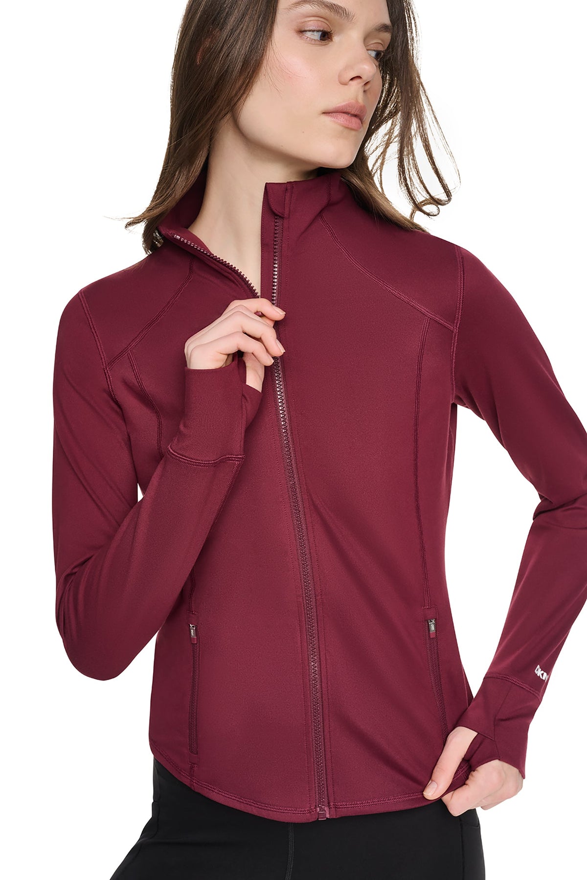 FUNNEL NECK FULL ZIP JACKET