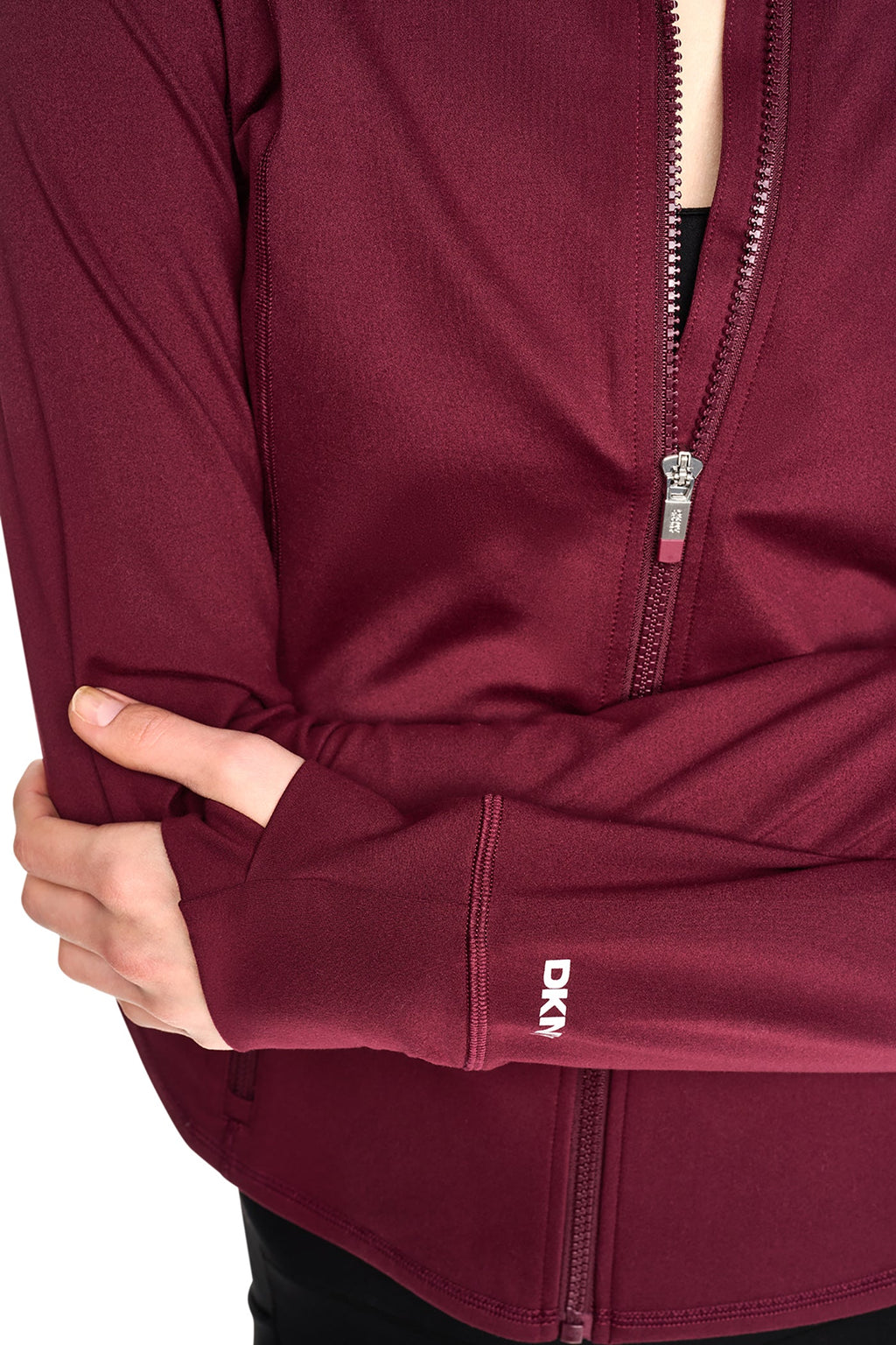 FUNNEL NECK FULL ZIP JACKET