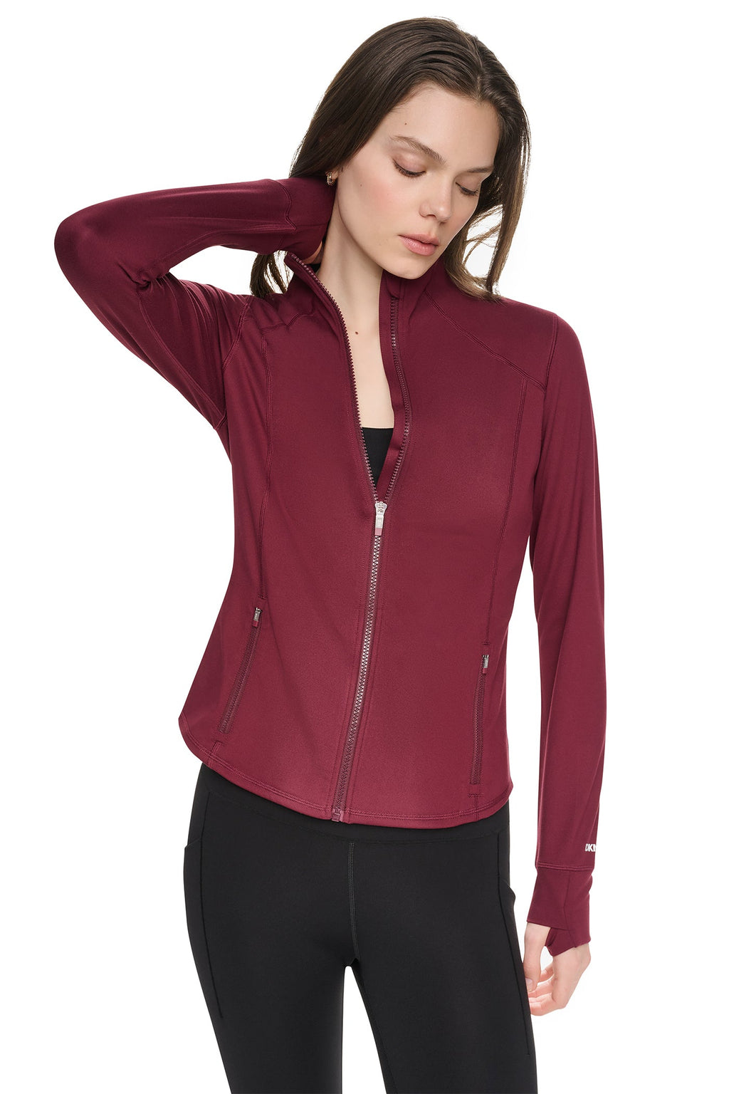 FUNNEL NECK FULL ZIP JACKET